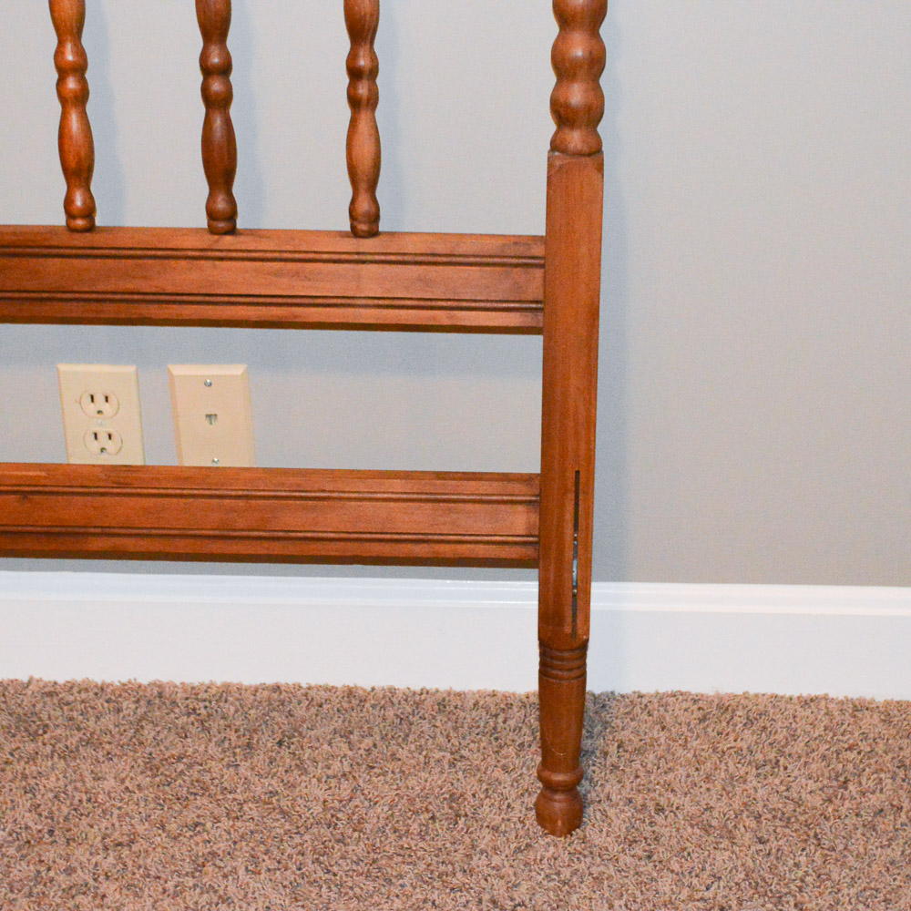 Vintage Jenny Lind Twin Bed Frame