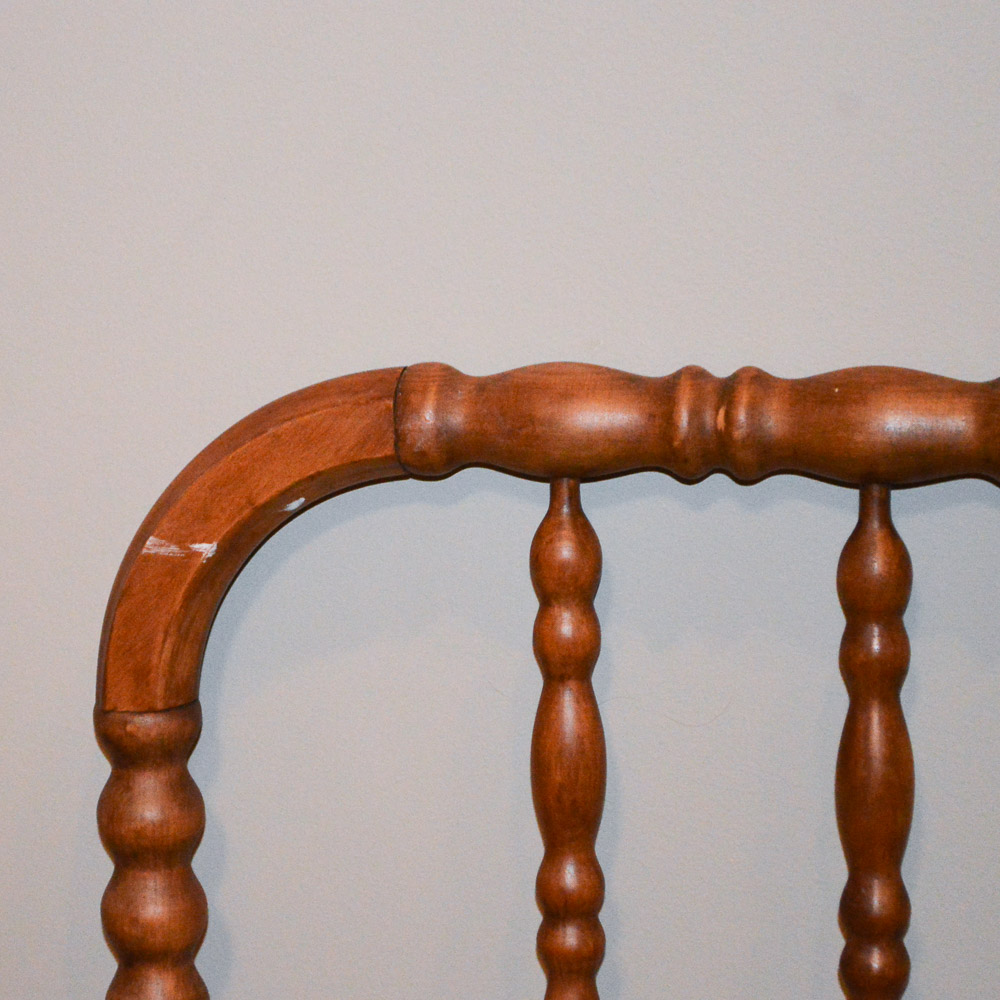 Vintage Jenny Lind Twin Bed Frame