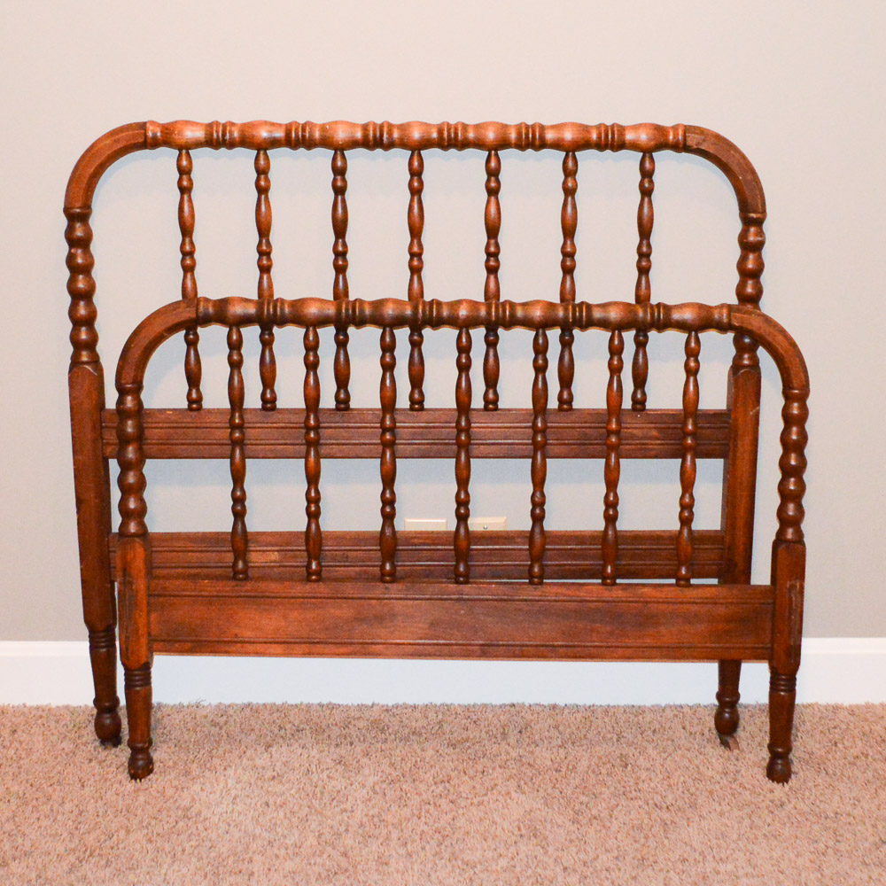 Vintage Jenny Lind Twin Bed Frames