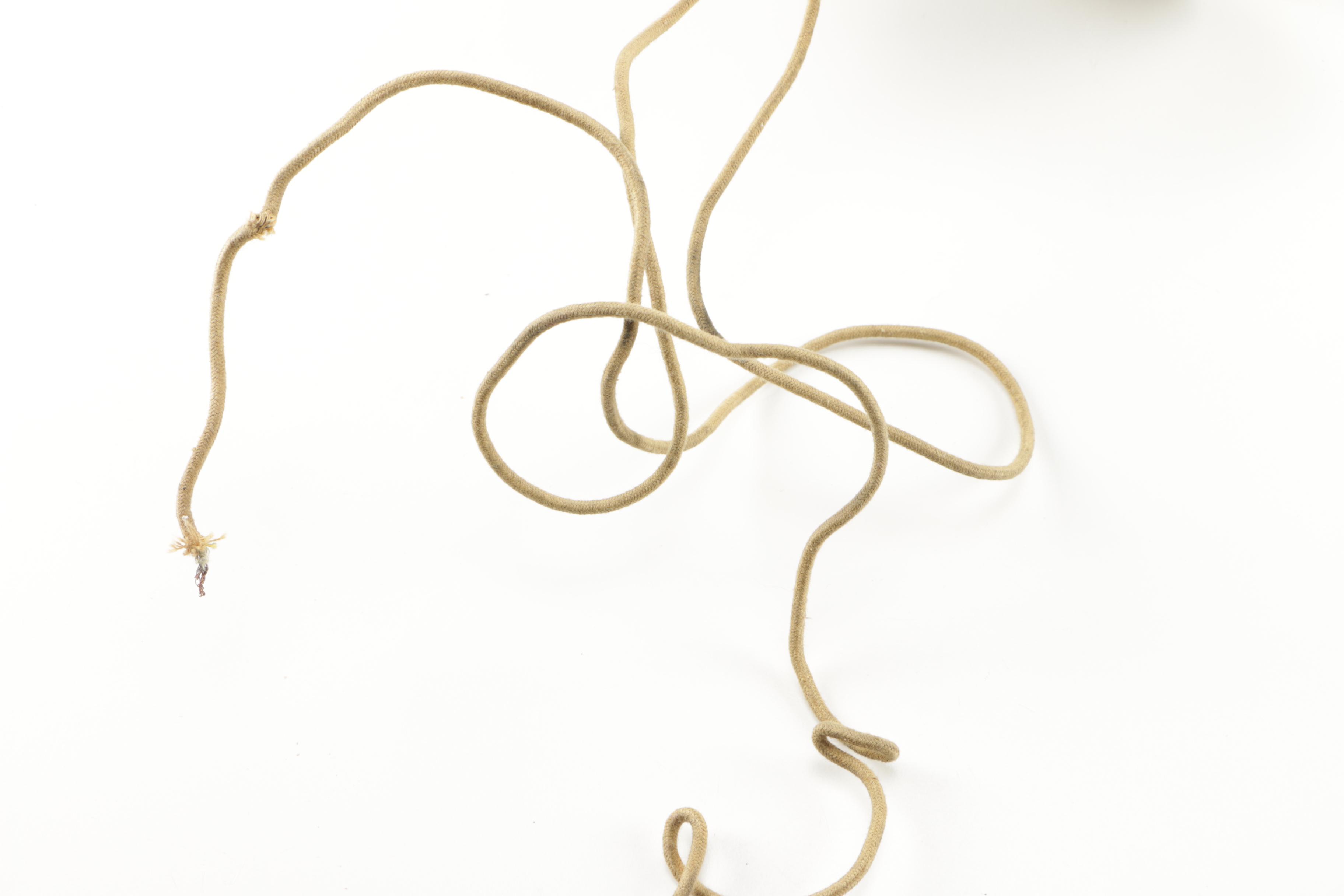 Brass Ceiling Light With Glass Shade