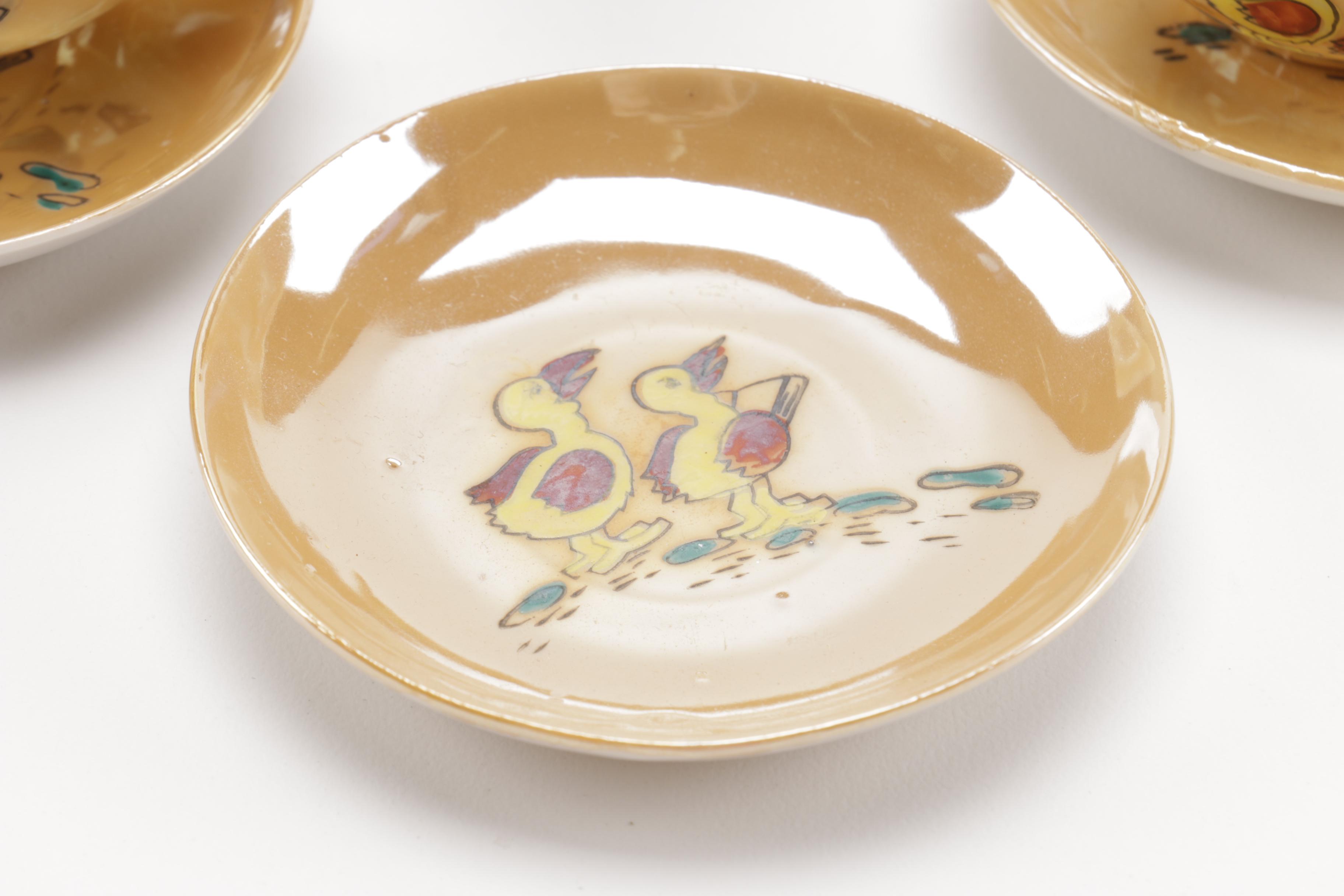 Hand Painted Japanese Porcelain Set