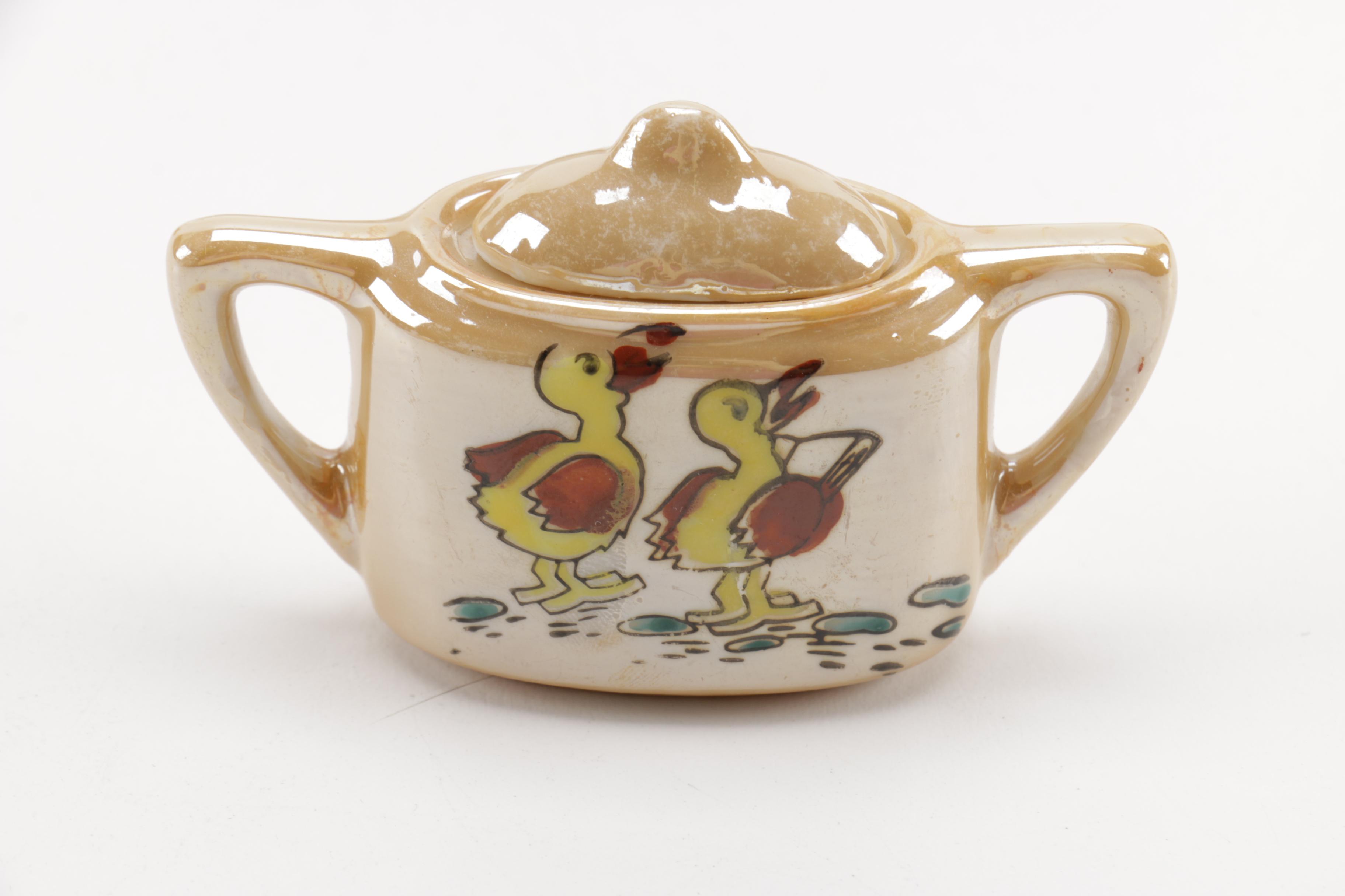 Hand Painted Japanese Porcelain Set