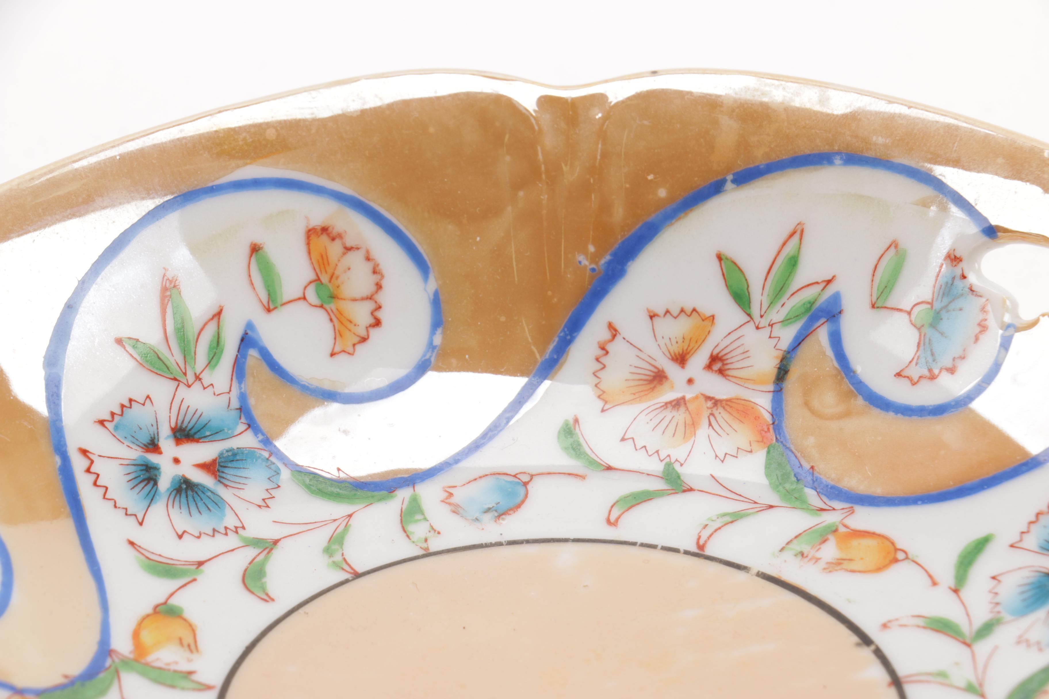Hand Painted Japanese Porcelain Set