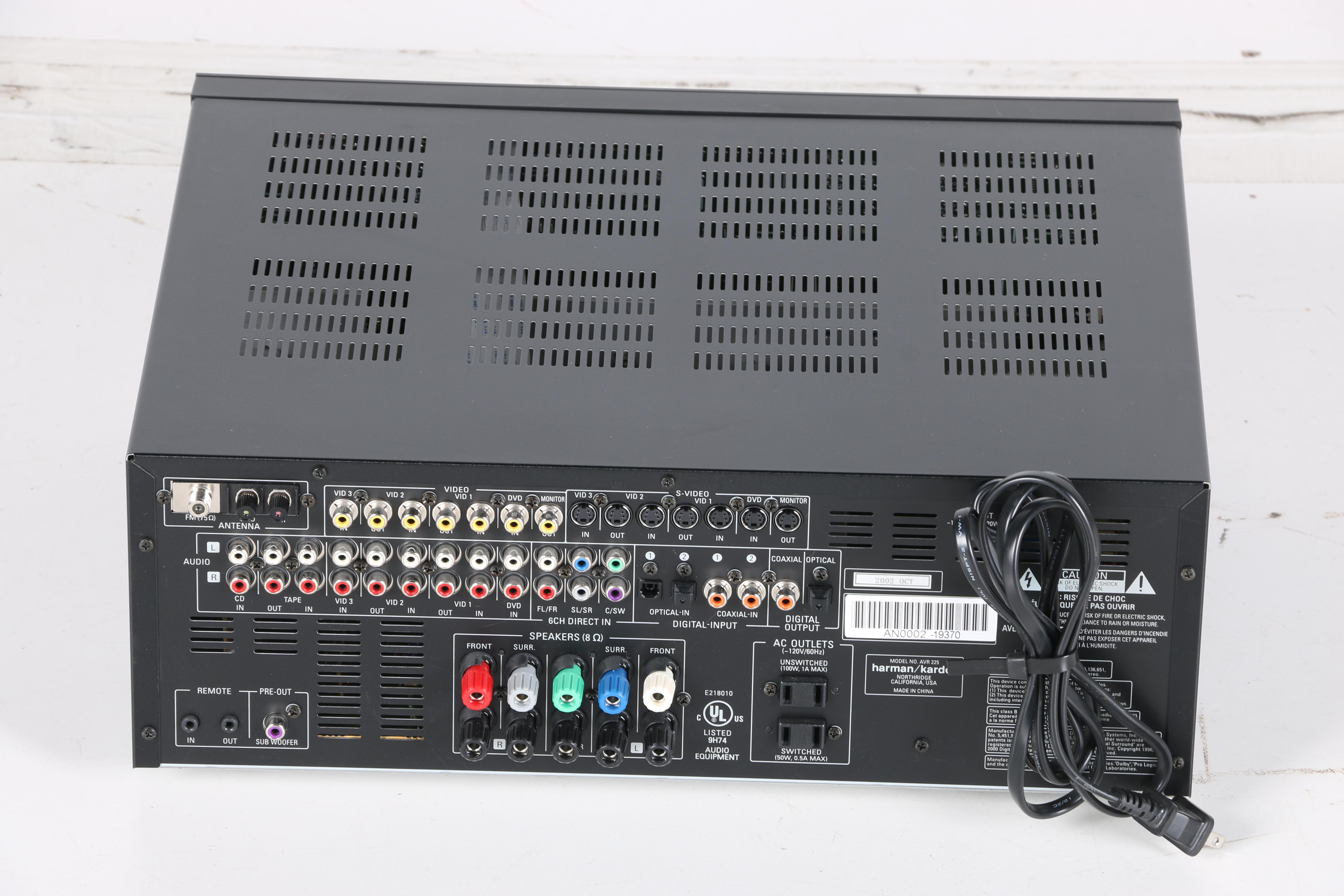 Harman Kardon AVR 225 Stereo Receiver