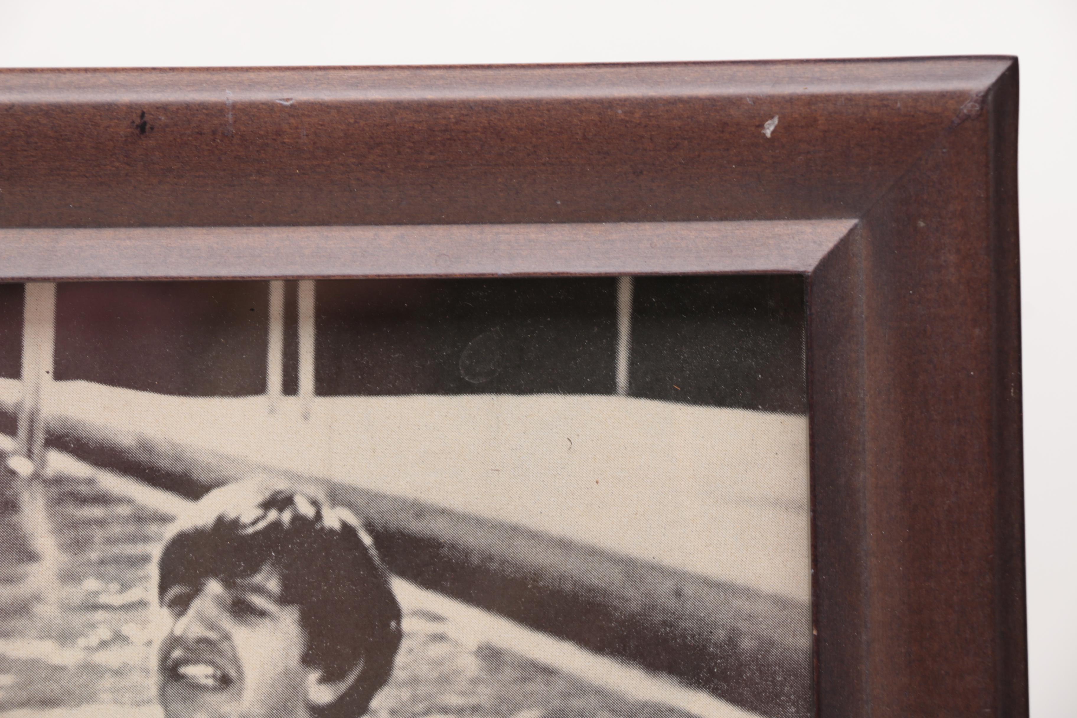 Vintage Newspaper Photo of The Beatles After John Loengard