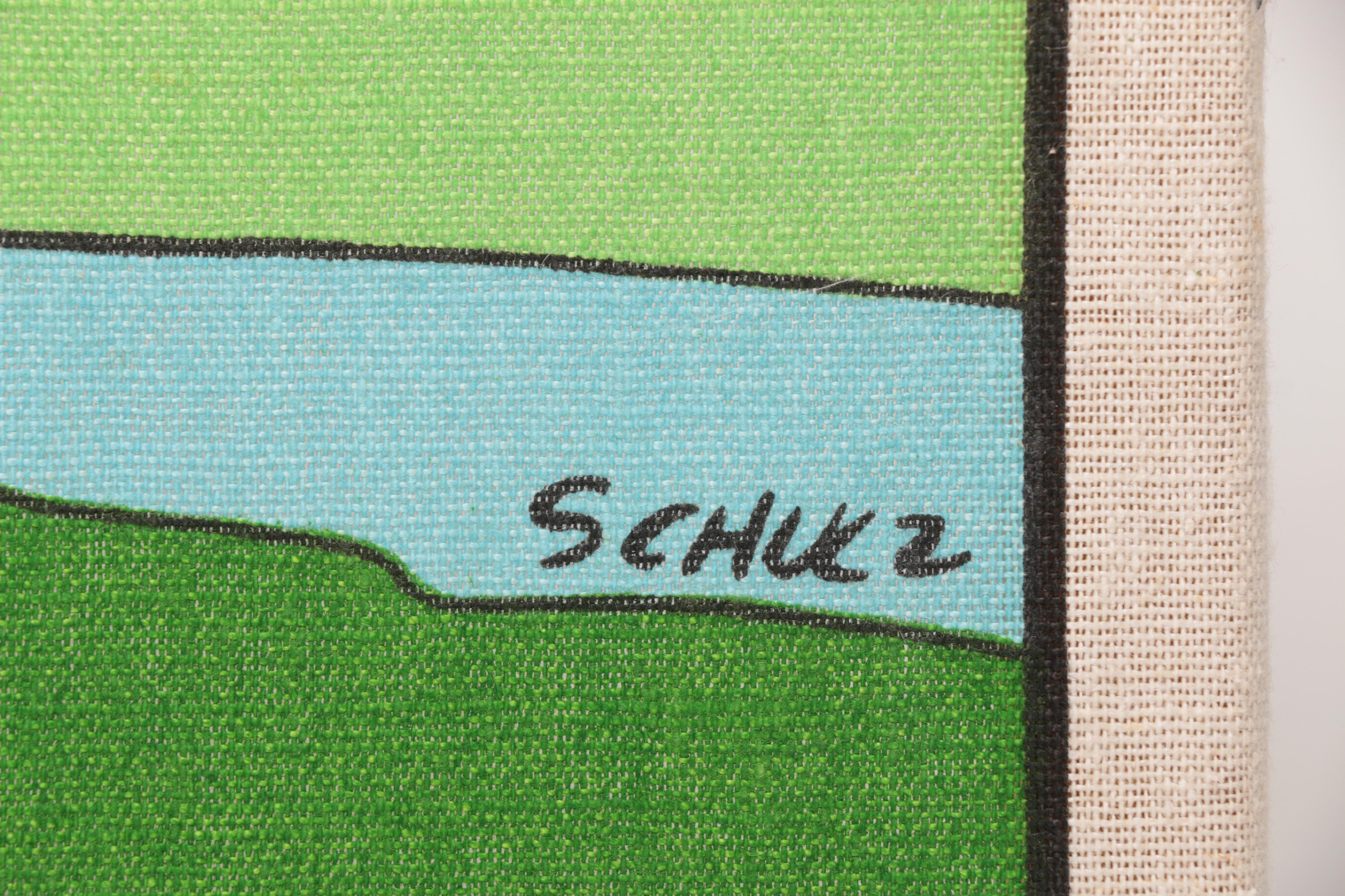 "Snoopy Highland Fling" Tea Towel