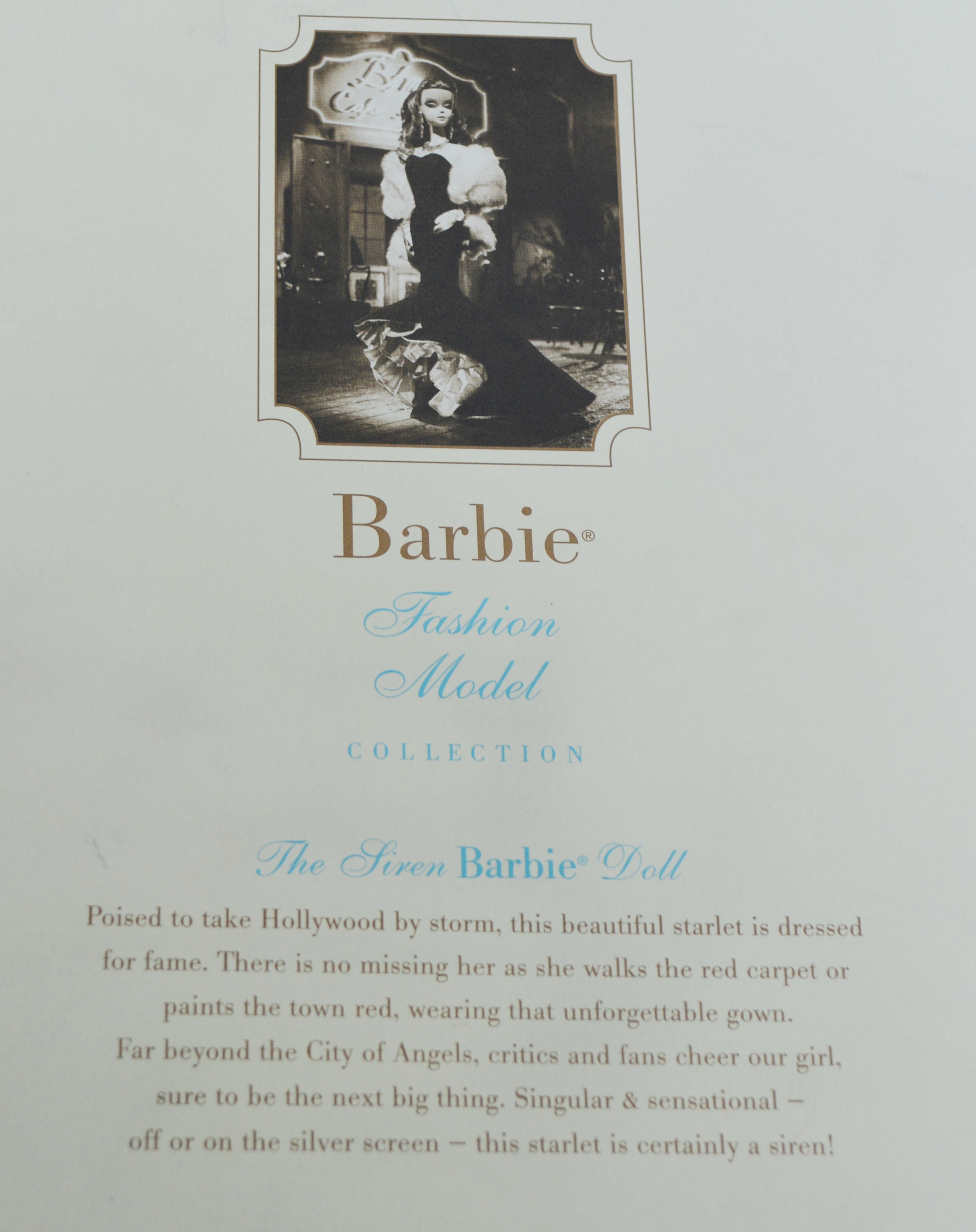 Barbie "The Siren" Fashion Model Collection