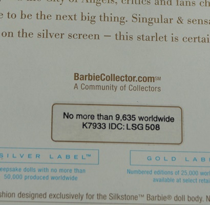 Barbie "The Siren" Fashion Model Collection