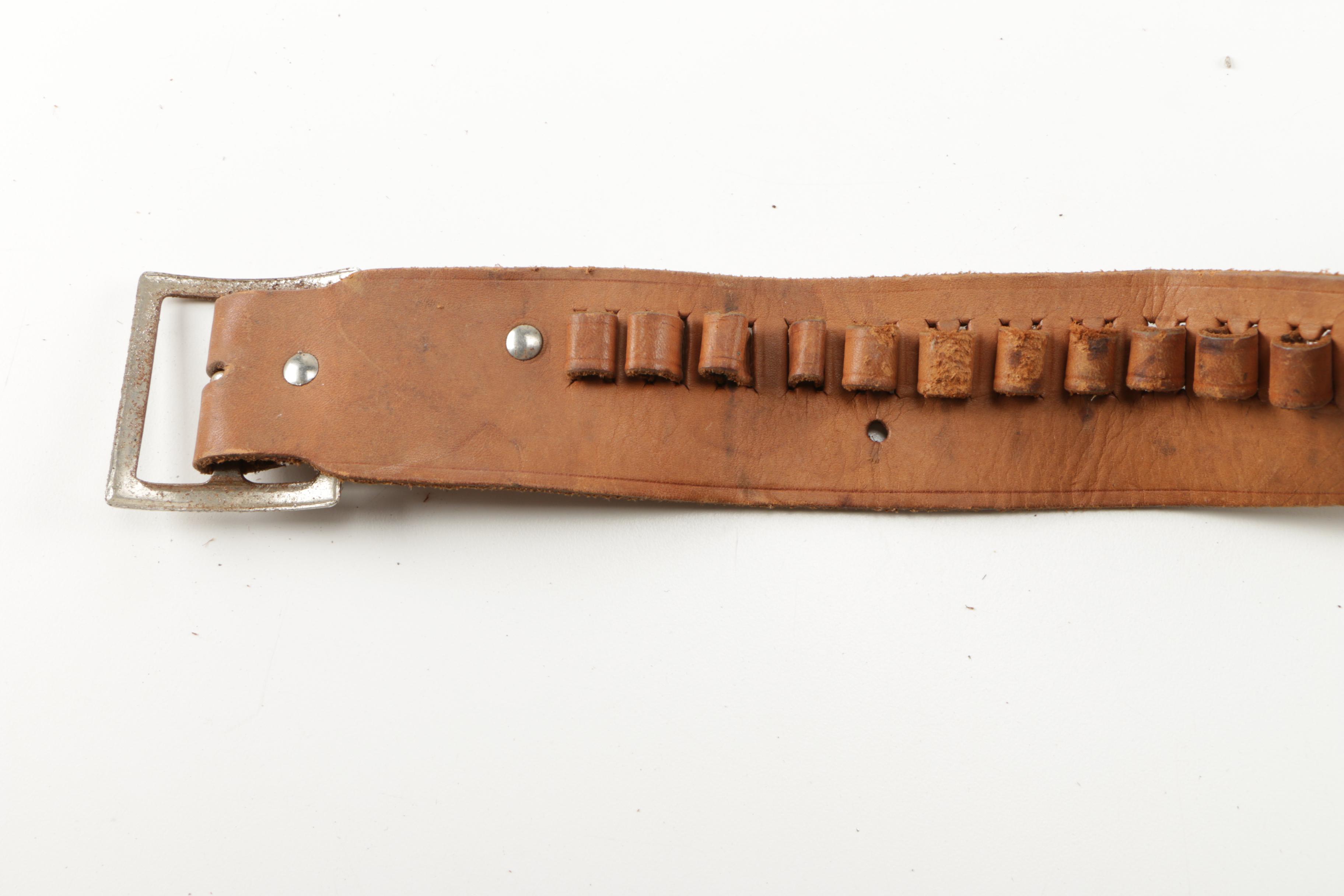 Mattel Vintage Toy Revolvers With Gun Belts