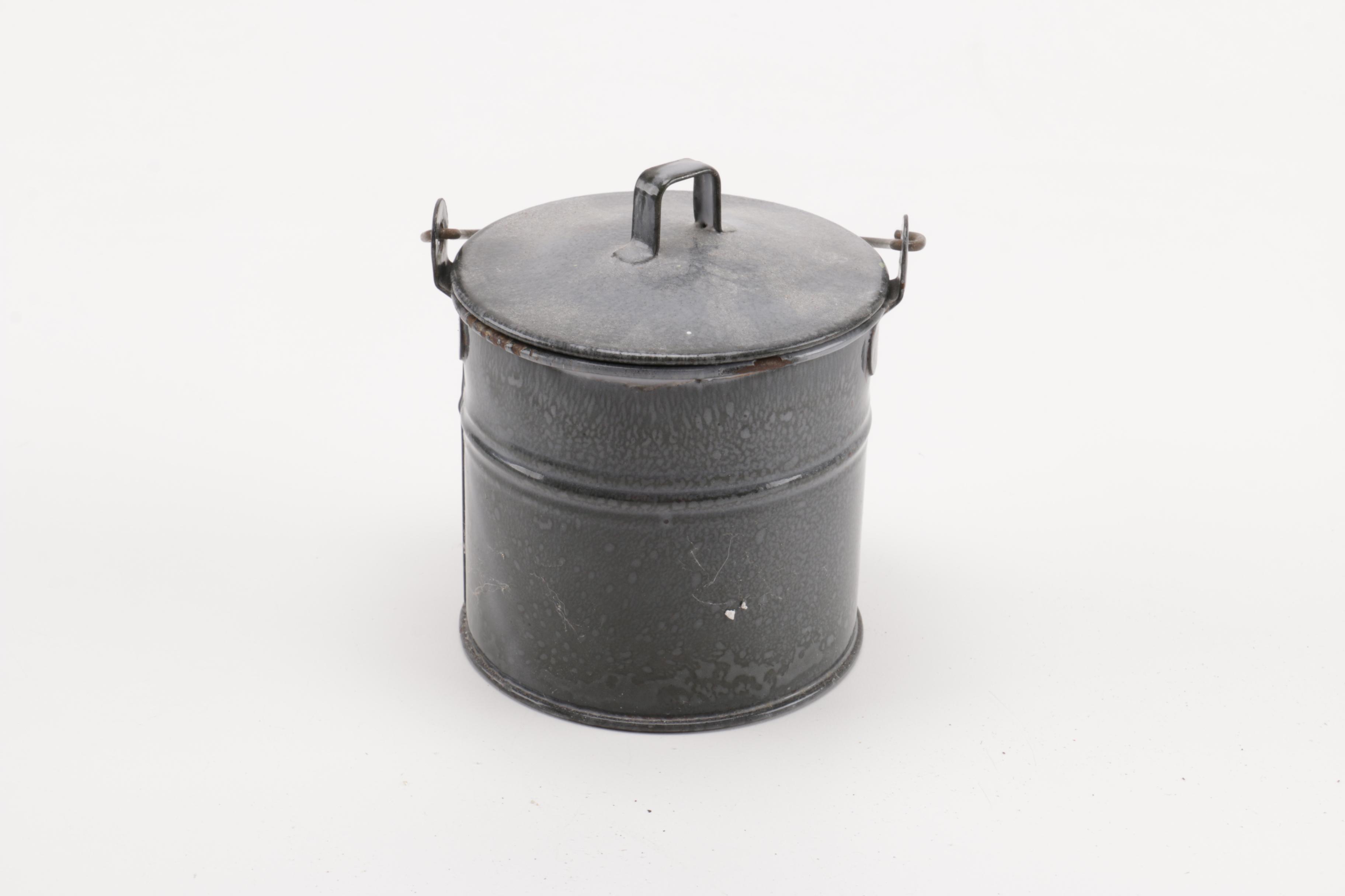 Vintage to Antique Metal and Stoneware Kitchen and Campwares