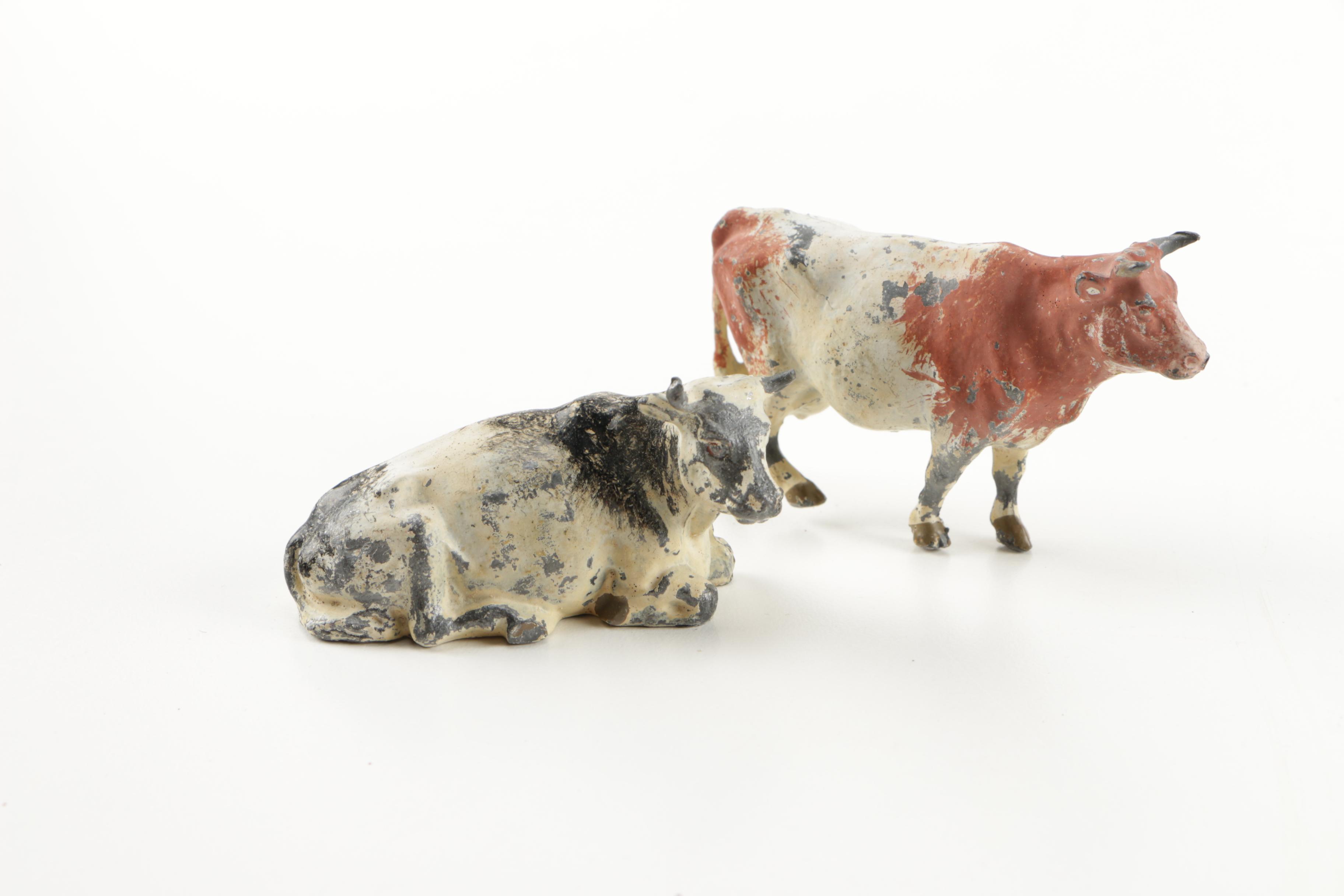 Vintage Cast Iron Figurines and Miniatures