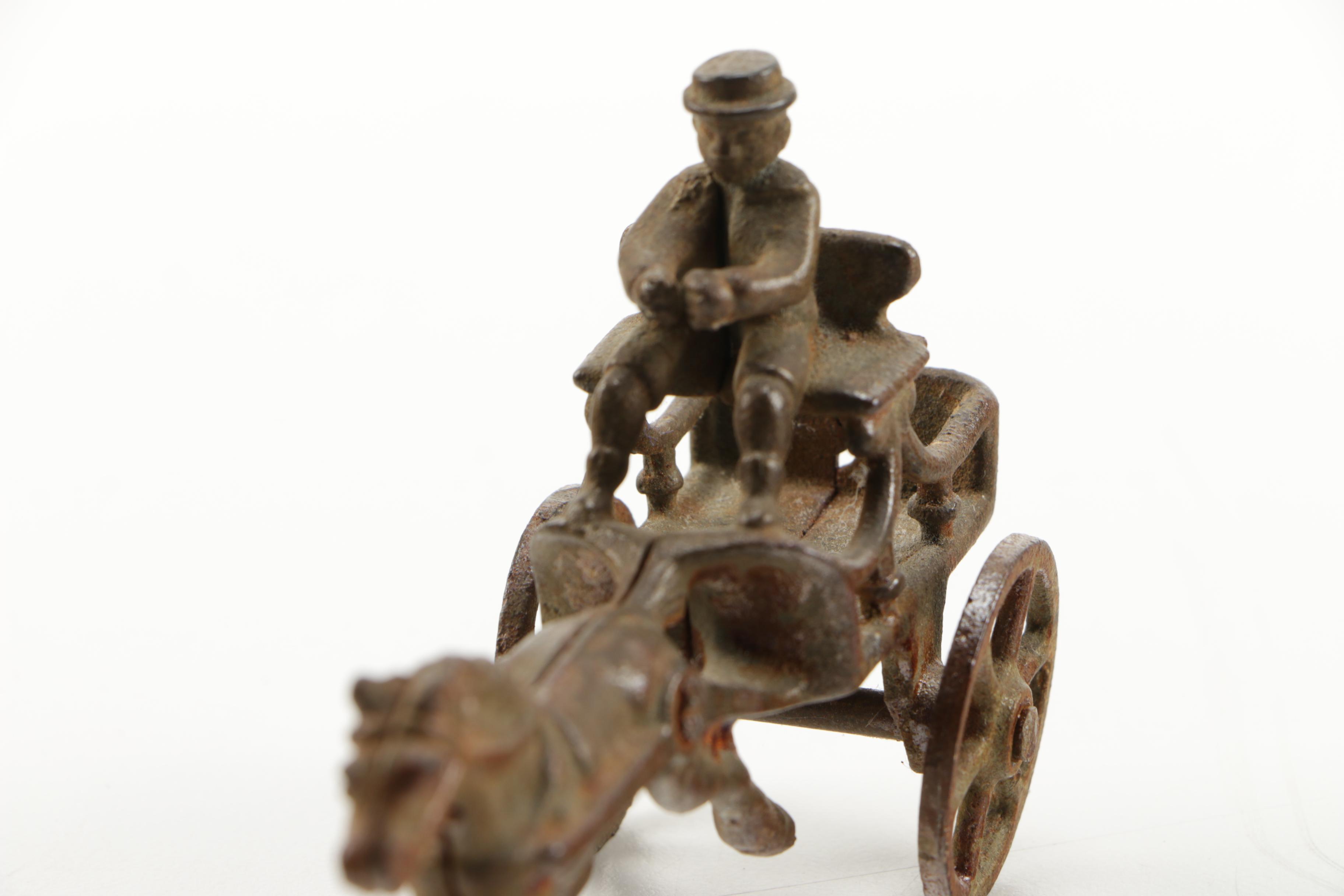 Vintage Cast Iron Figurines and Miniatures