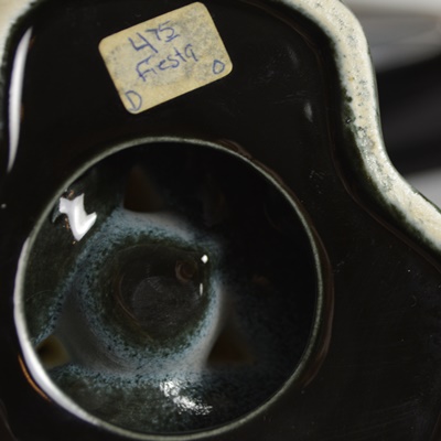 Deco Revival Style Mann Clock, Candlesticks and Vase