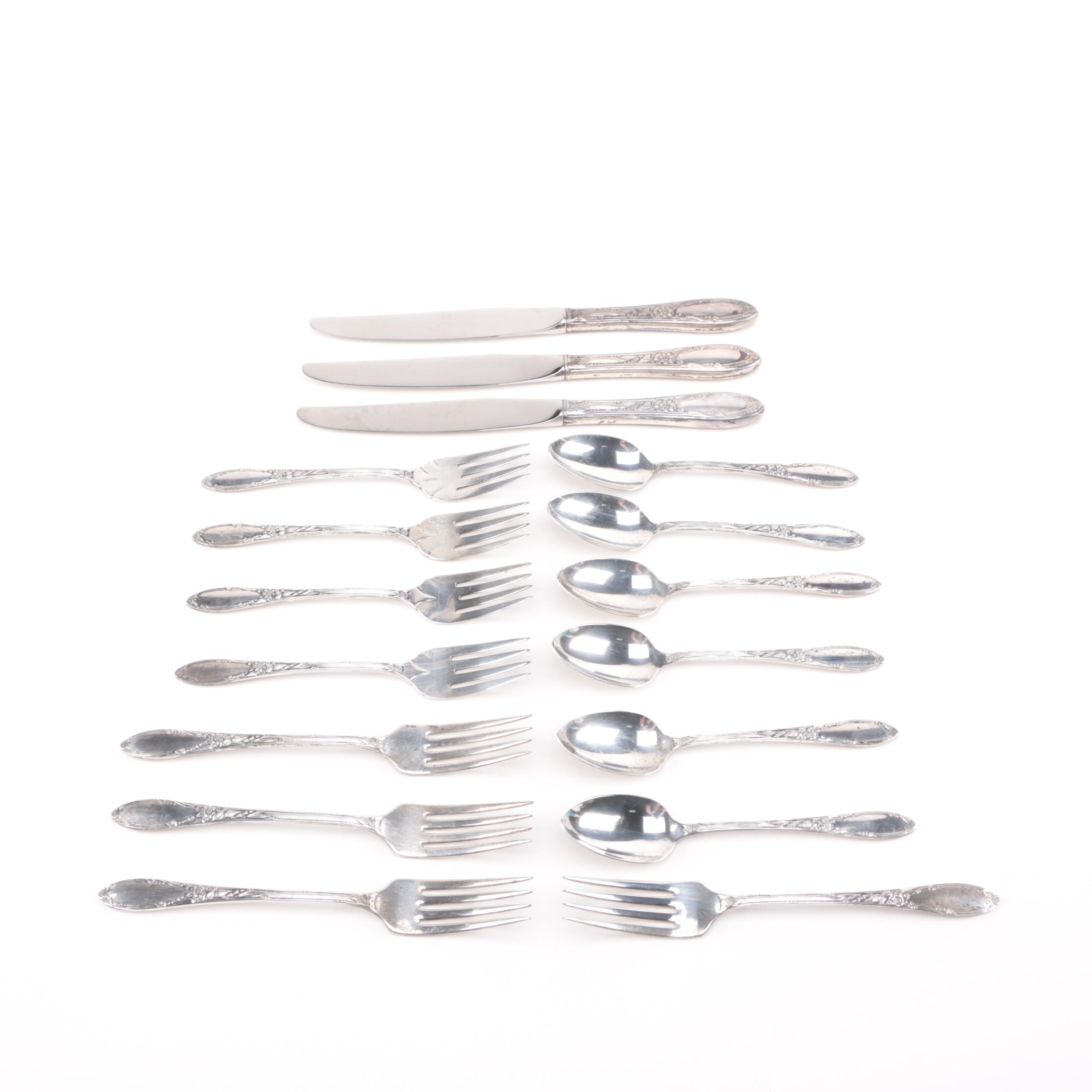 Oneida "Virginian" Sterling Silver Flatware Set