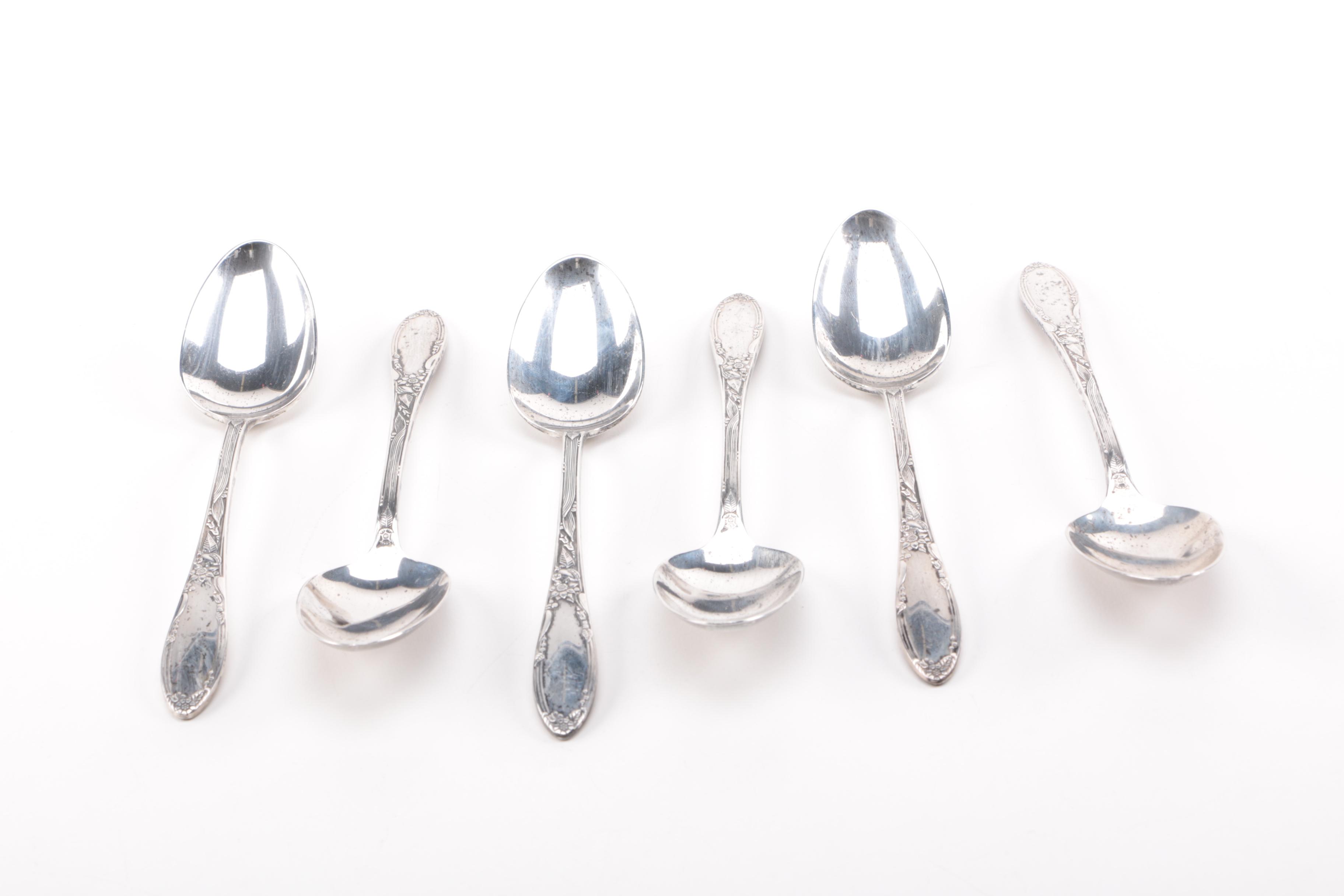 Oneida "Virginian" Sterling Silver Flatware Set