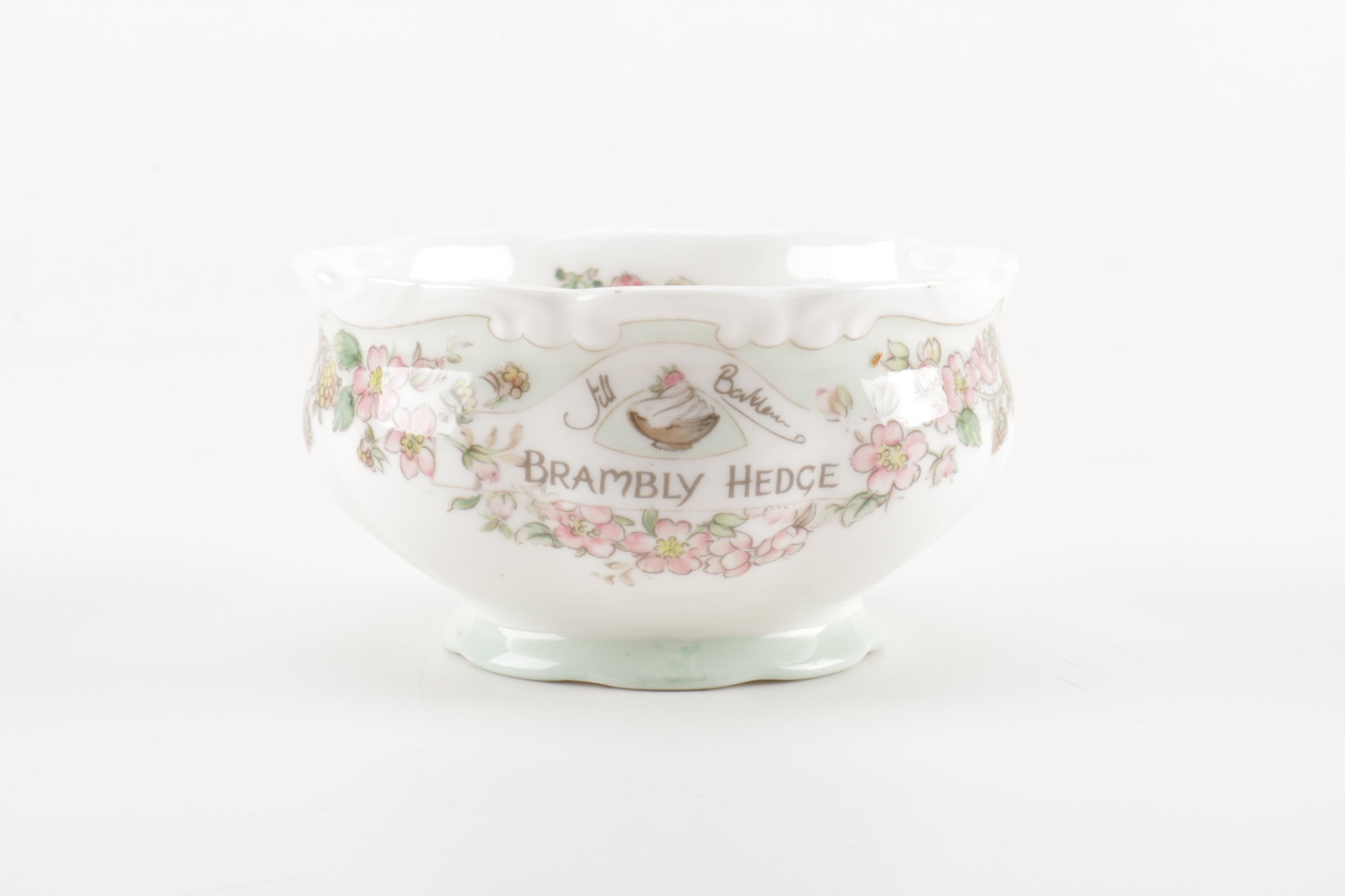 Royal Doulton "Brambly Hedge Tea Service" Creamer and Sugar Bowl