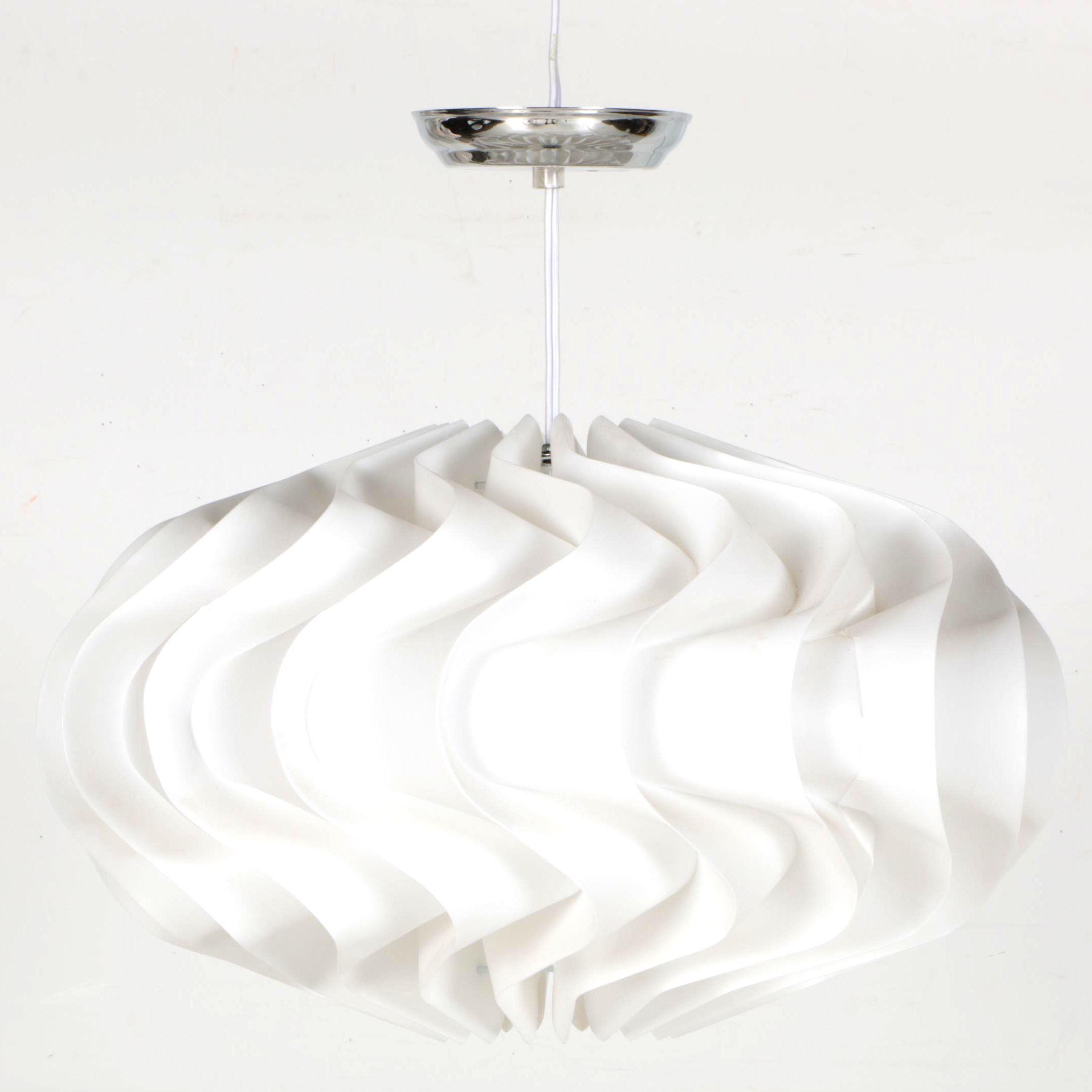 Contemporary Modern Style White Ceiling Lamp