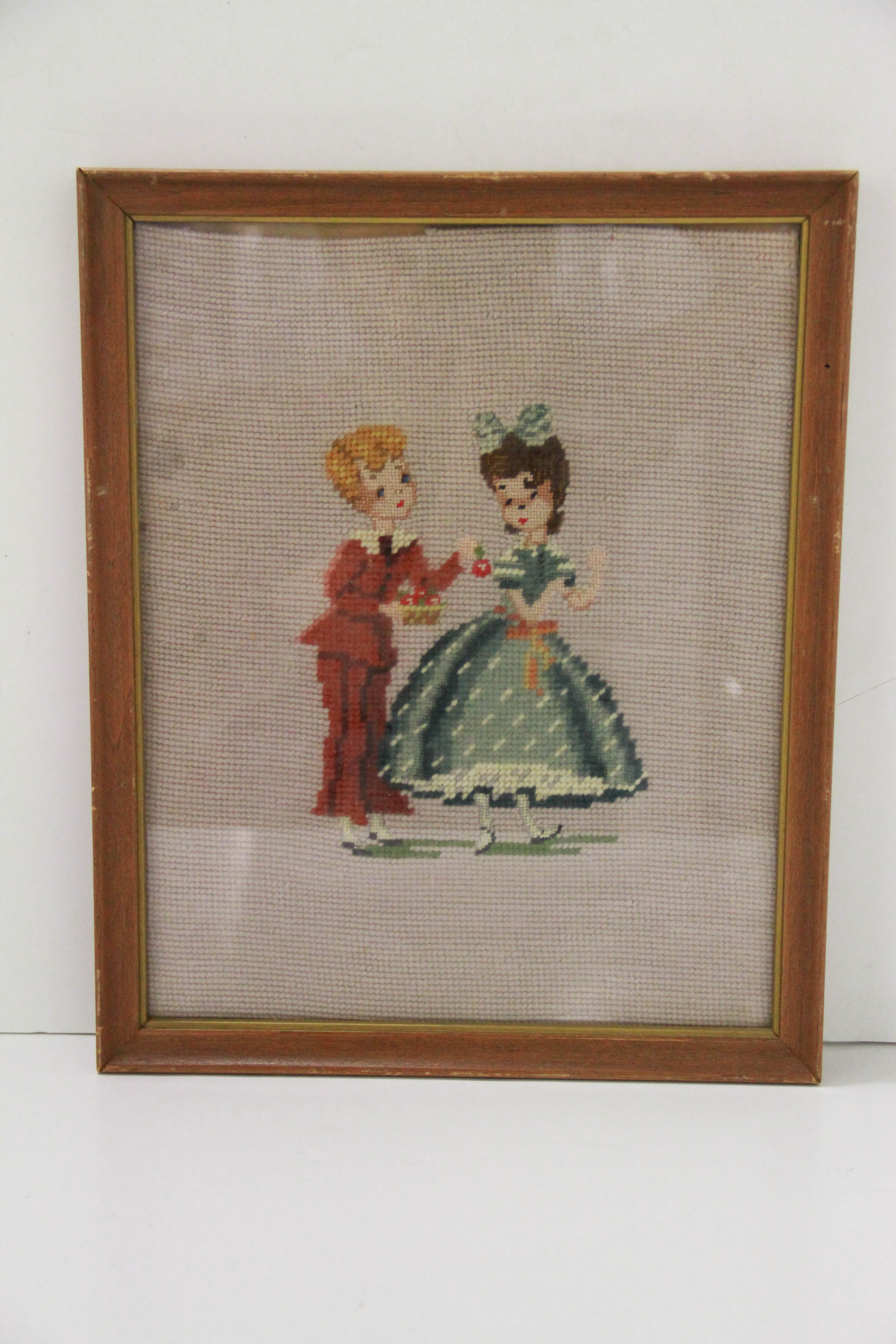 Vintage Framed Needlework
