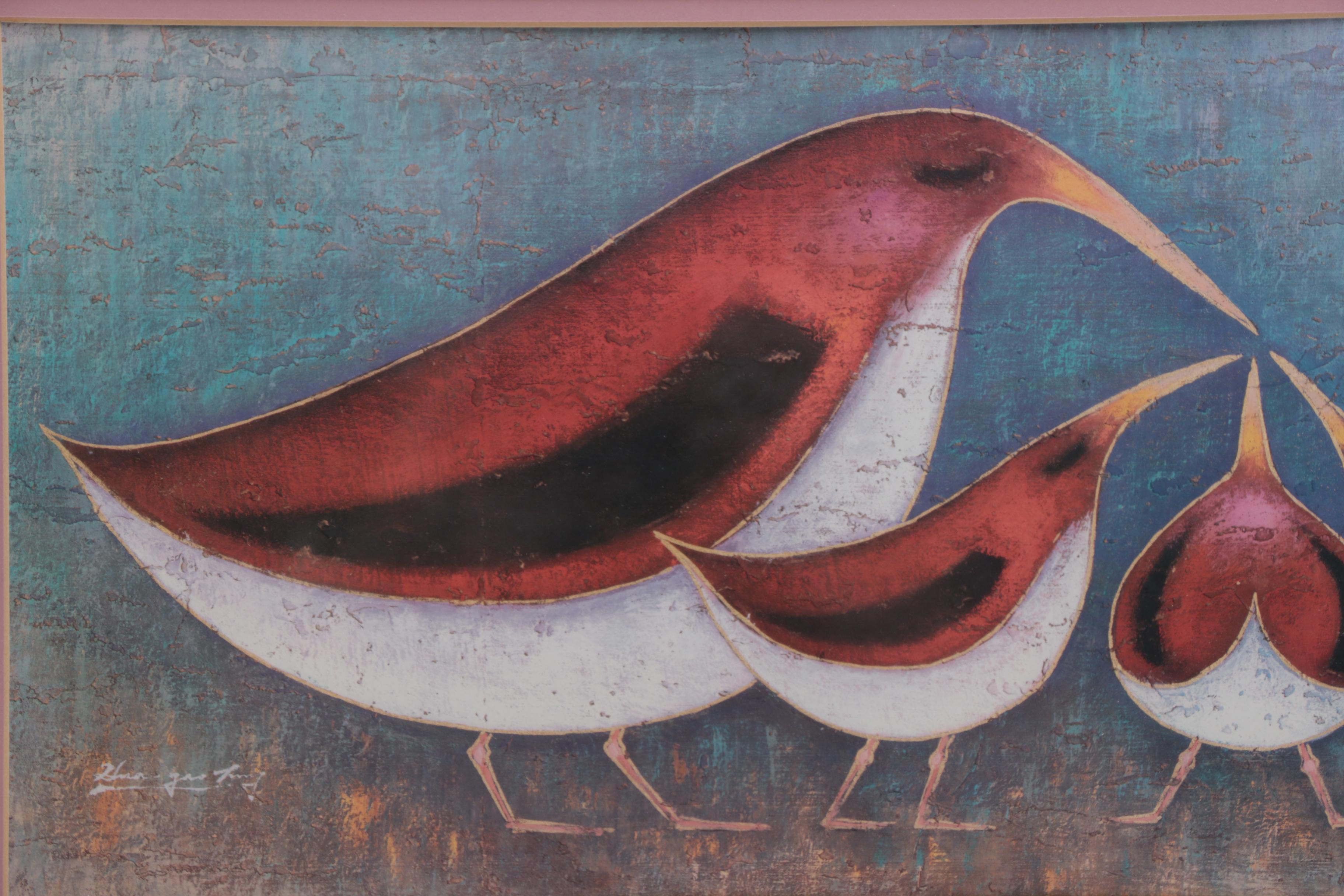 Hua-Yao Tung Limited Edition Offset Lithograph "Love"