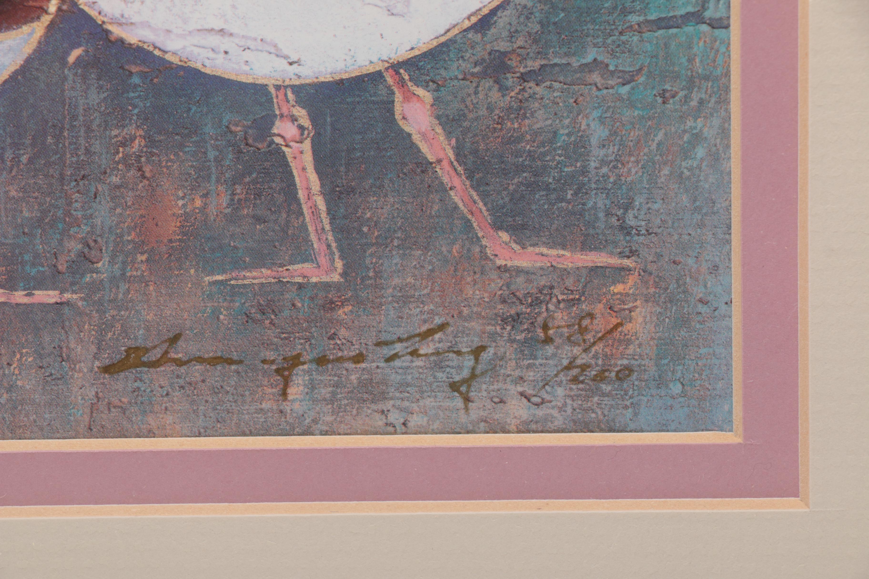 Hua-Yao Tung Limited Edition Offset Lithograph "Love"