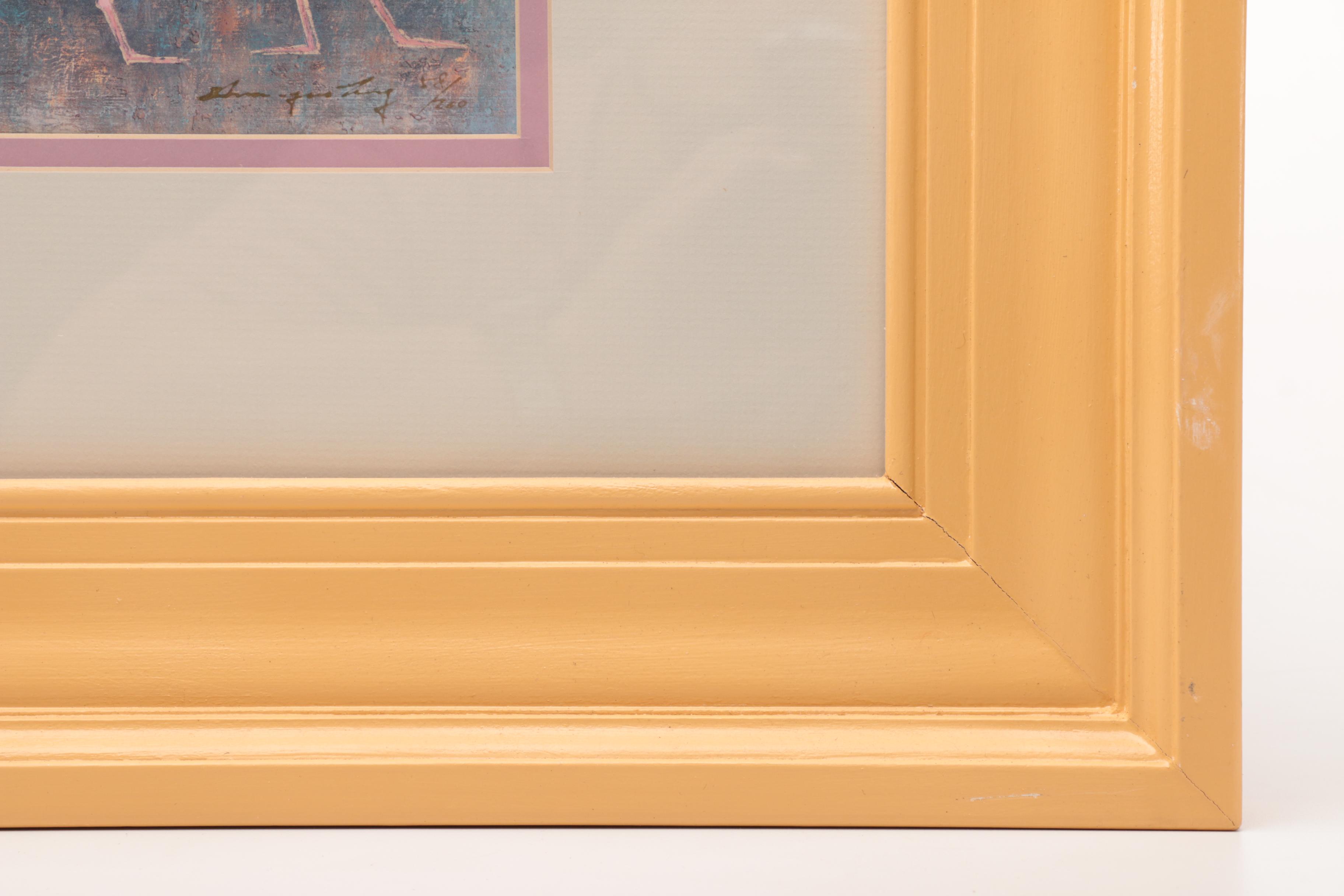 Hua-Yao Tung Limited Edition Offset Lithograph "Love"