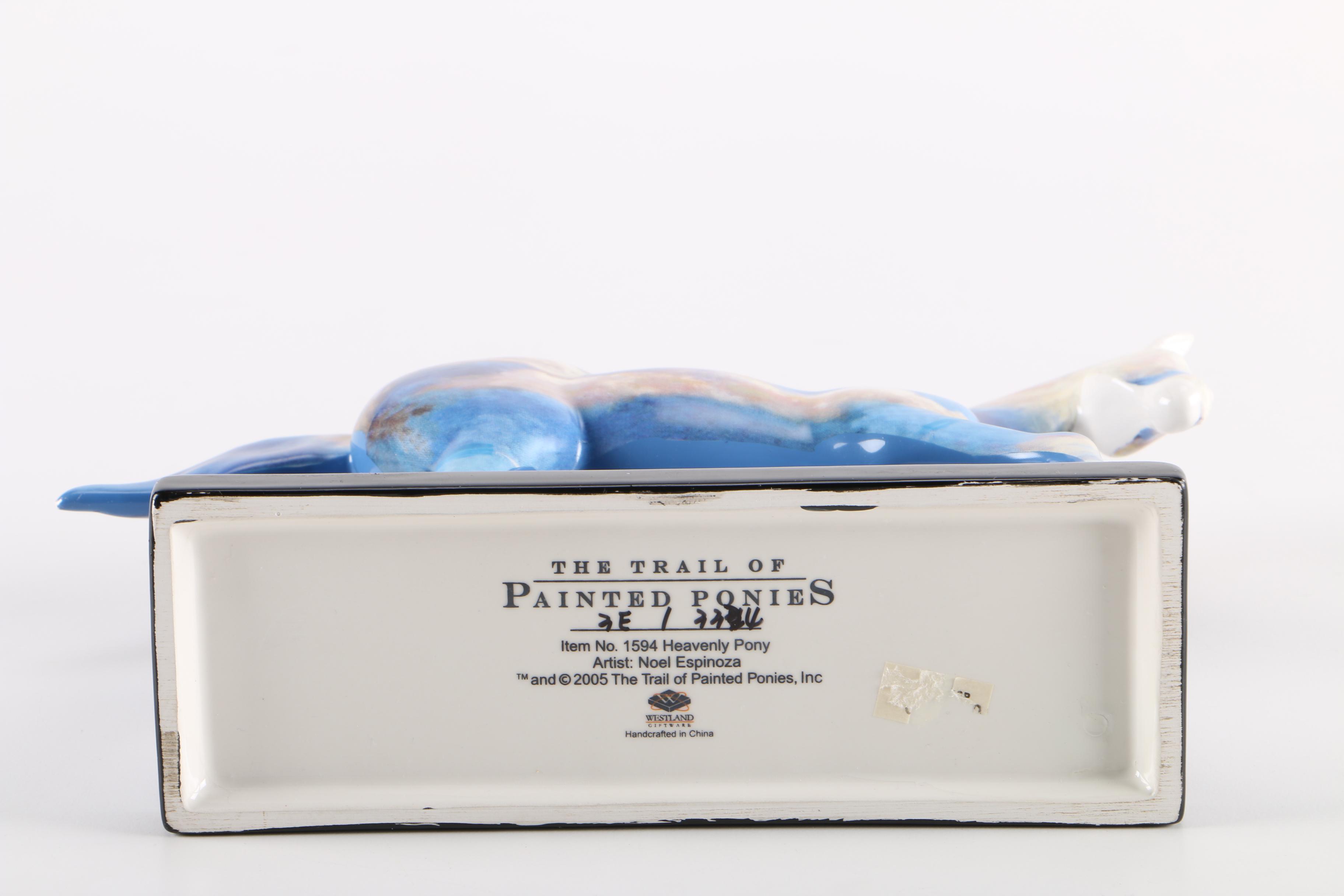 The Trail of Painted Ponies "Heavenly Pony" Ceramic Collectible Figurine