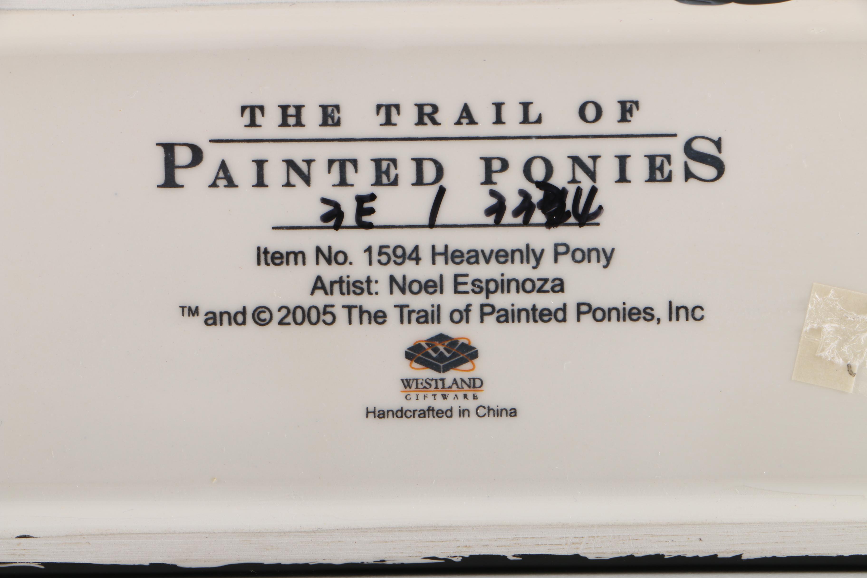 The Trail of Painted Ponies "Heavenly Pony" Ceramic Collectible Figurine