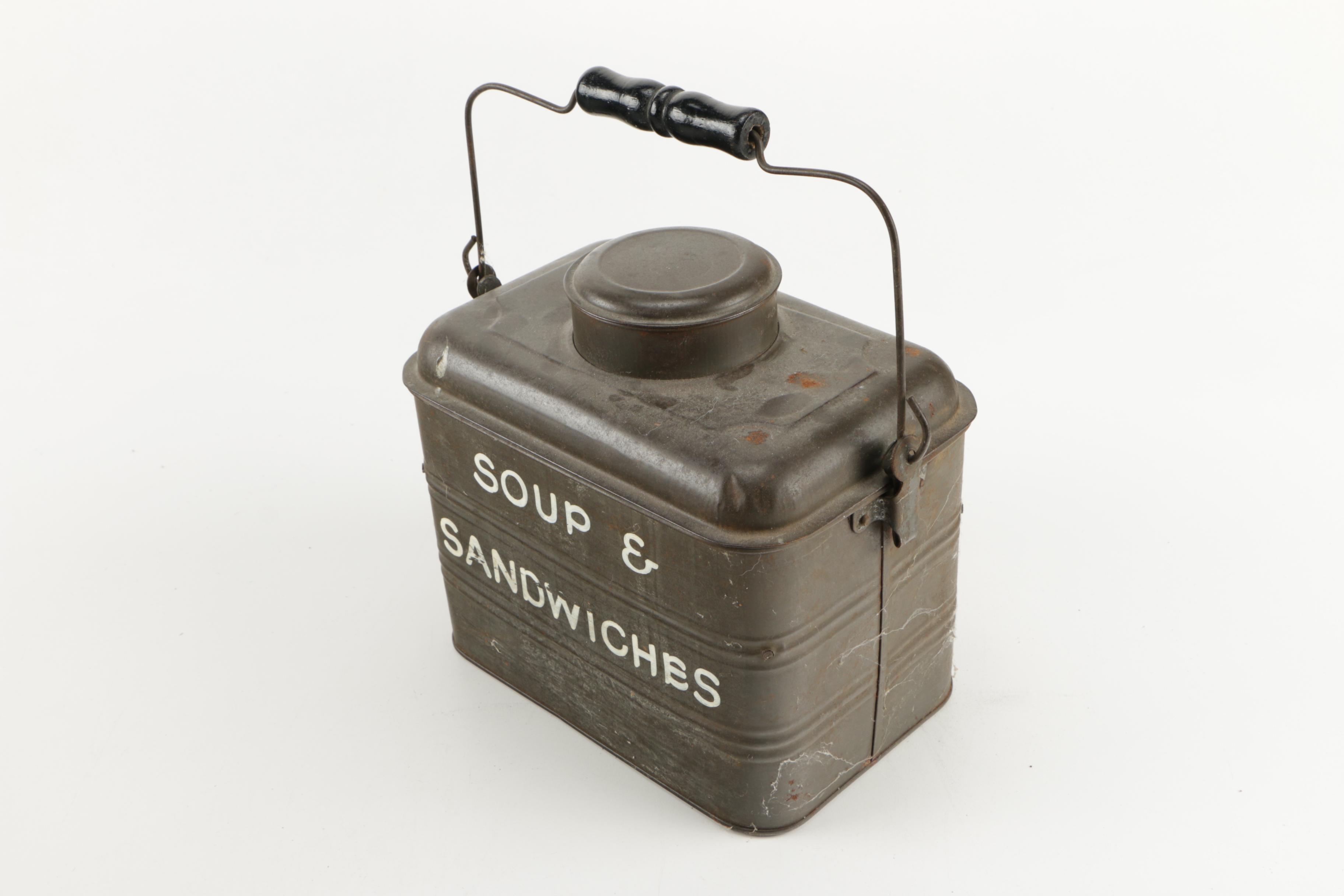 Vintage to Antique Miner's Lunch Pail