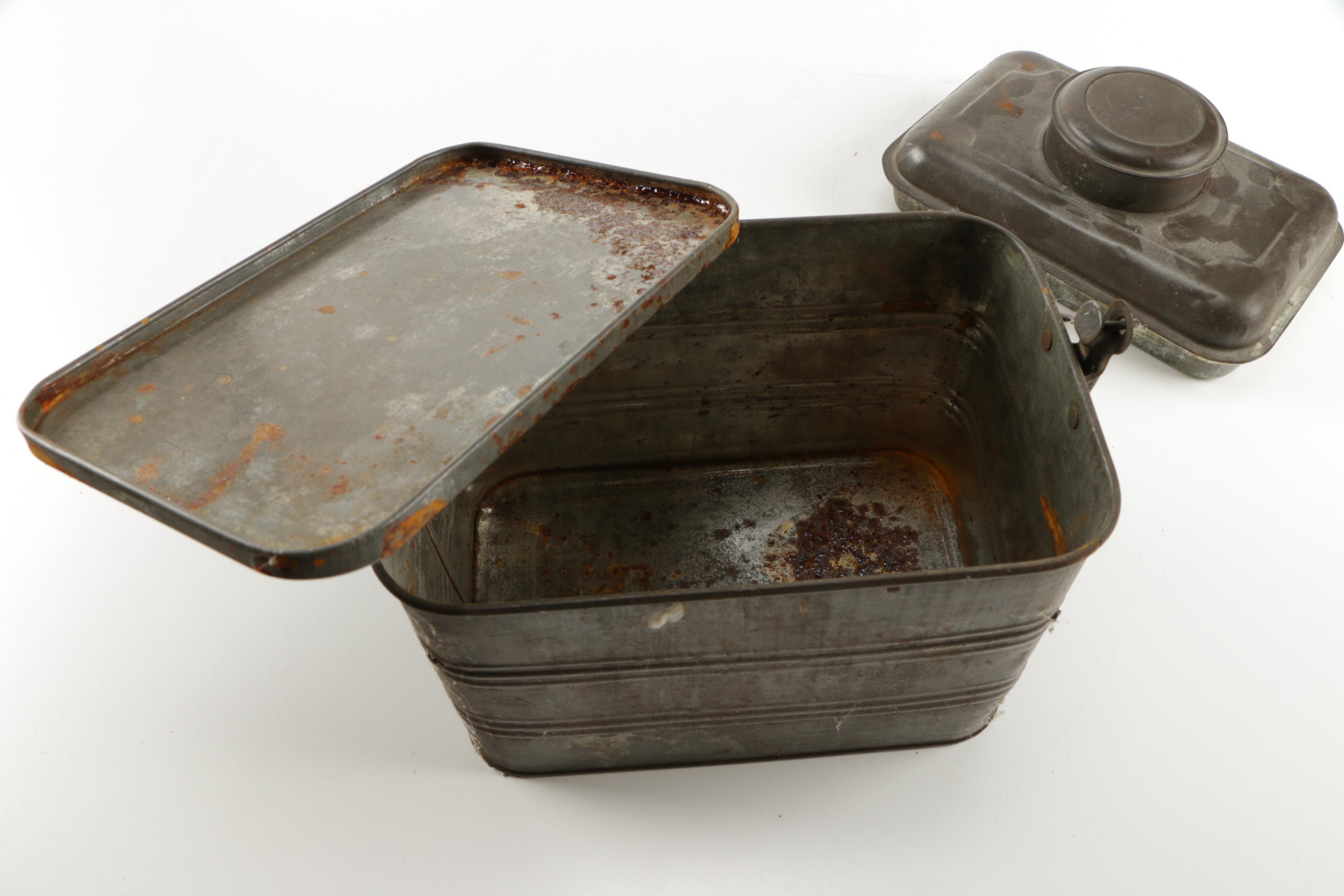 Vintage to Antique Miner's Lunch Pail