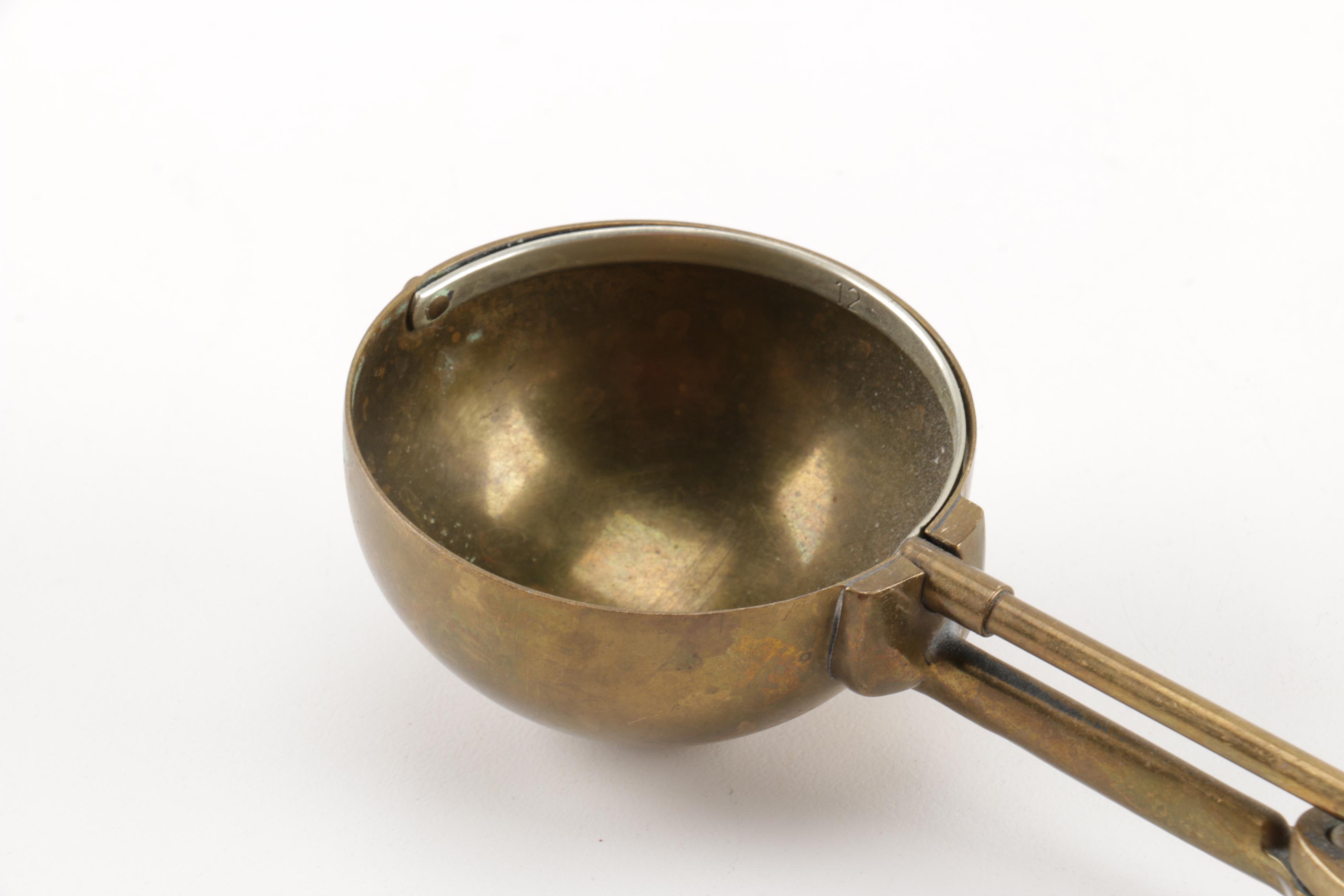 Assortment of Vintage Ice Cream Scoops