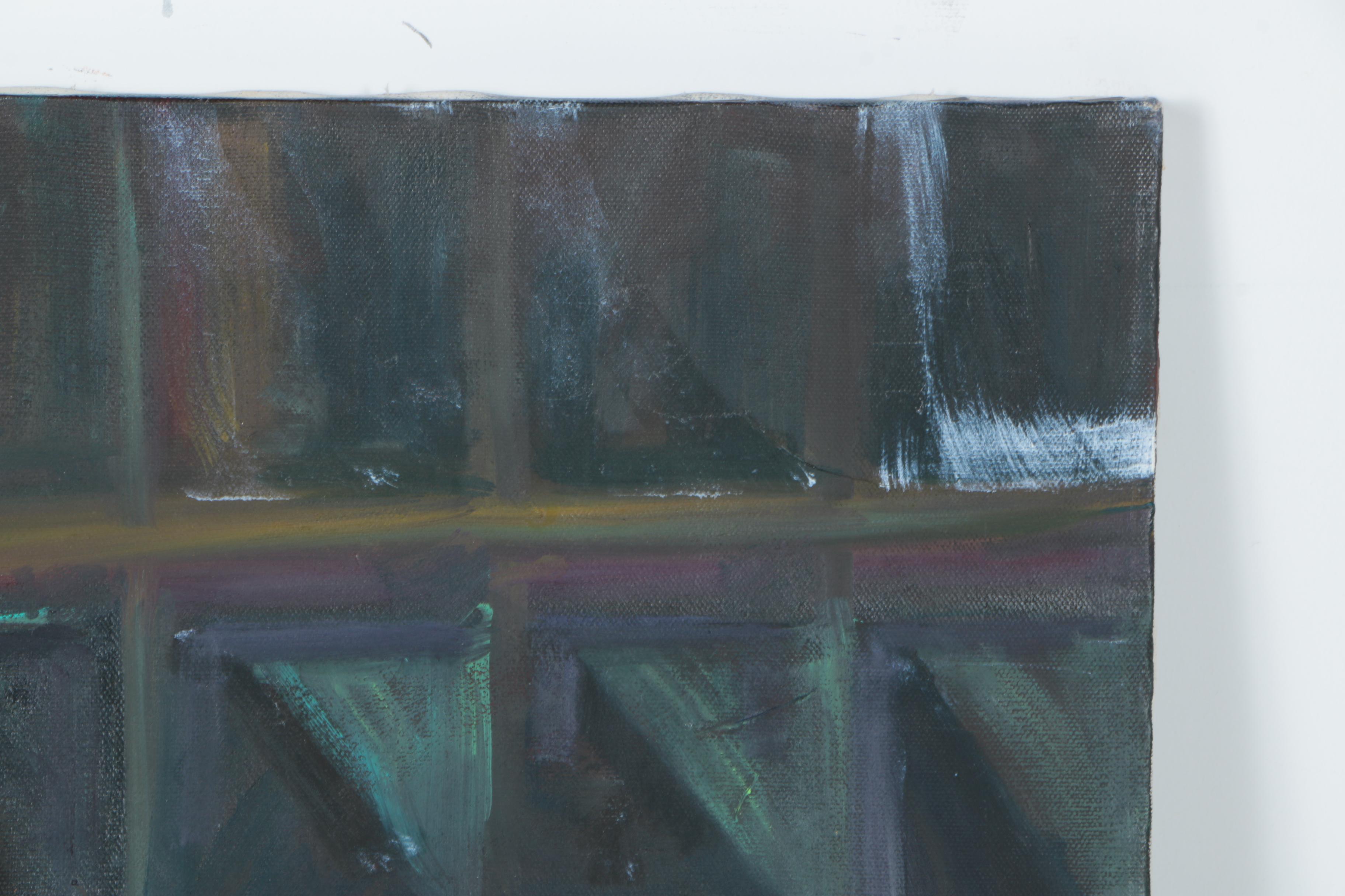 Ronald Fritkin Oil Painting on Canvas "Midnight Hustle"