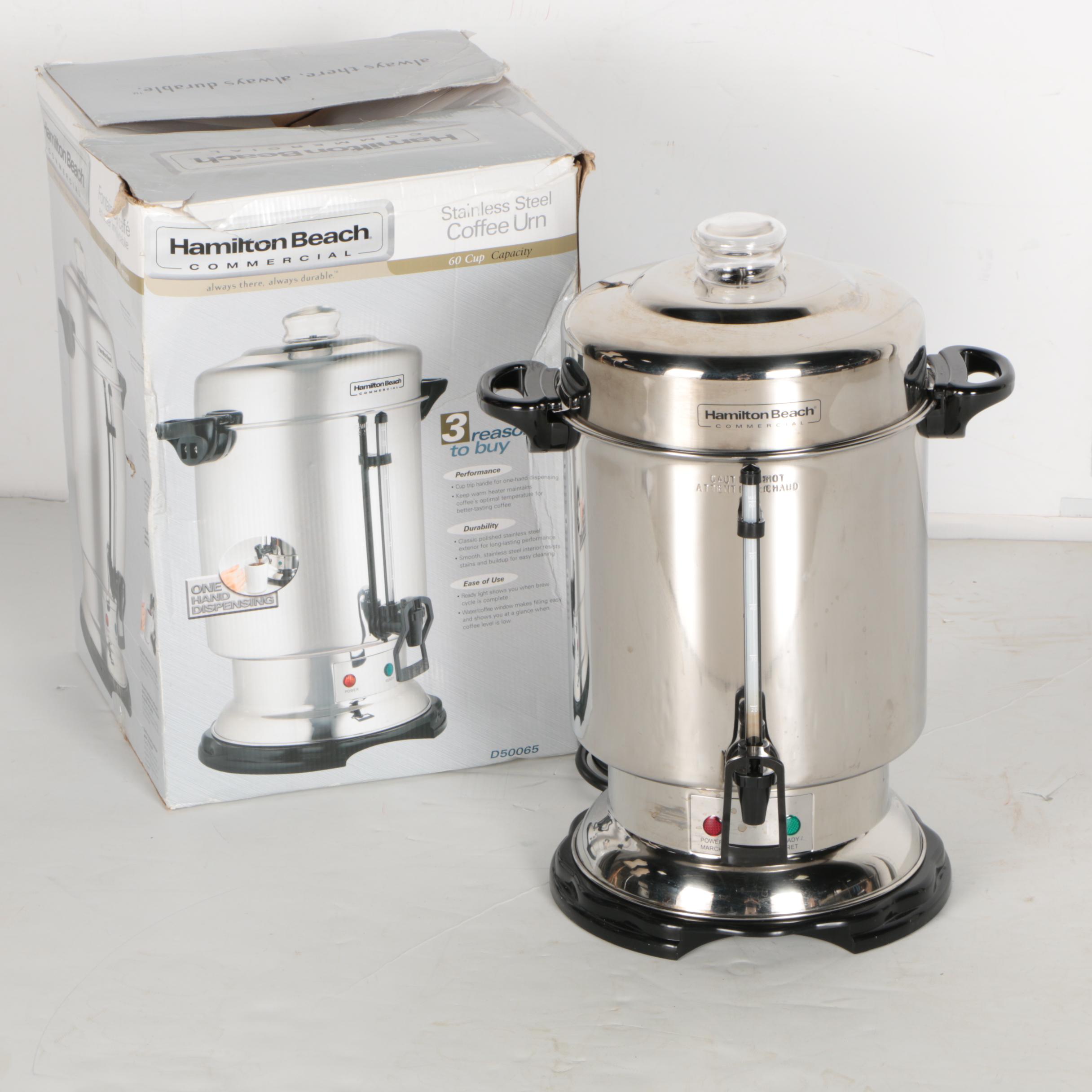 Hamilton Beach Commercial Stainless Steel Coffee Urn