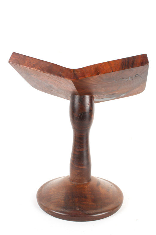 Wooden Pedestal Book Stand