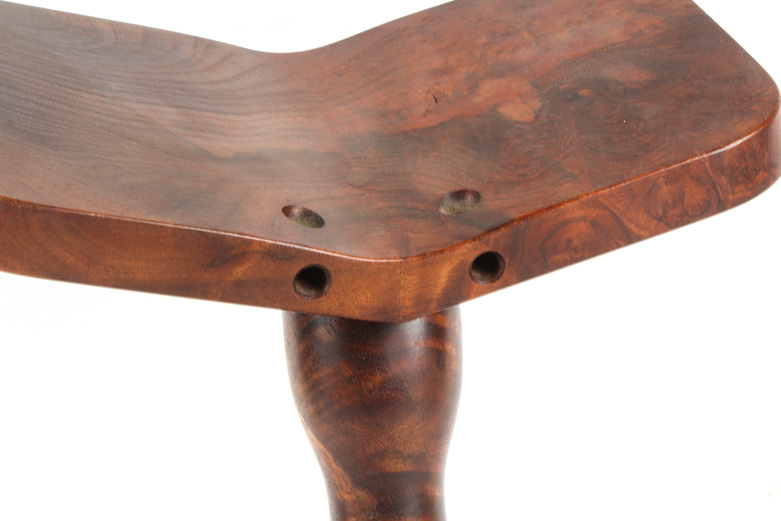 Wooden Pedestal Book Stand