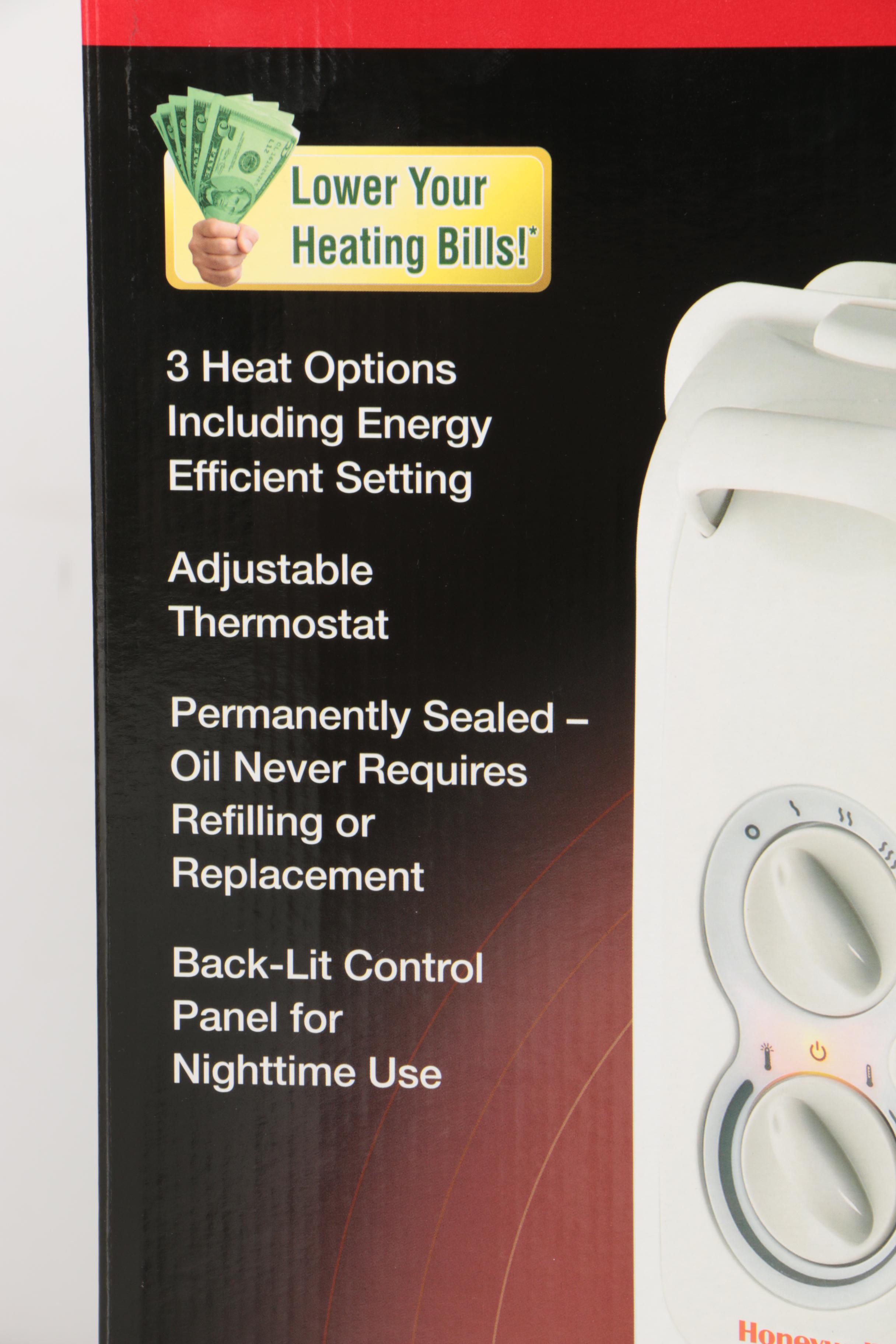 Honeywell "Oil Filled Convection" Radiator Heater