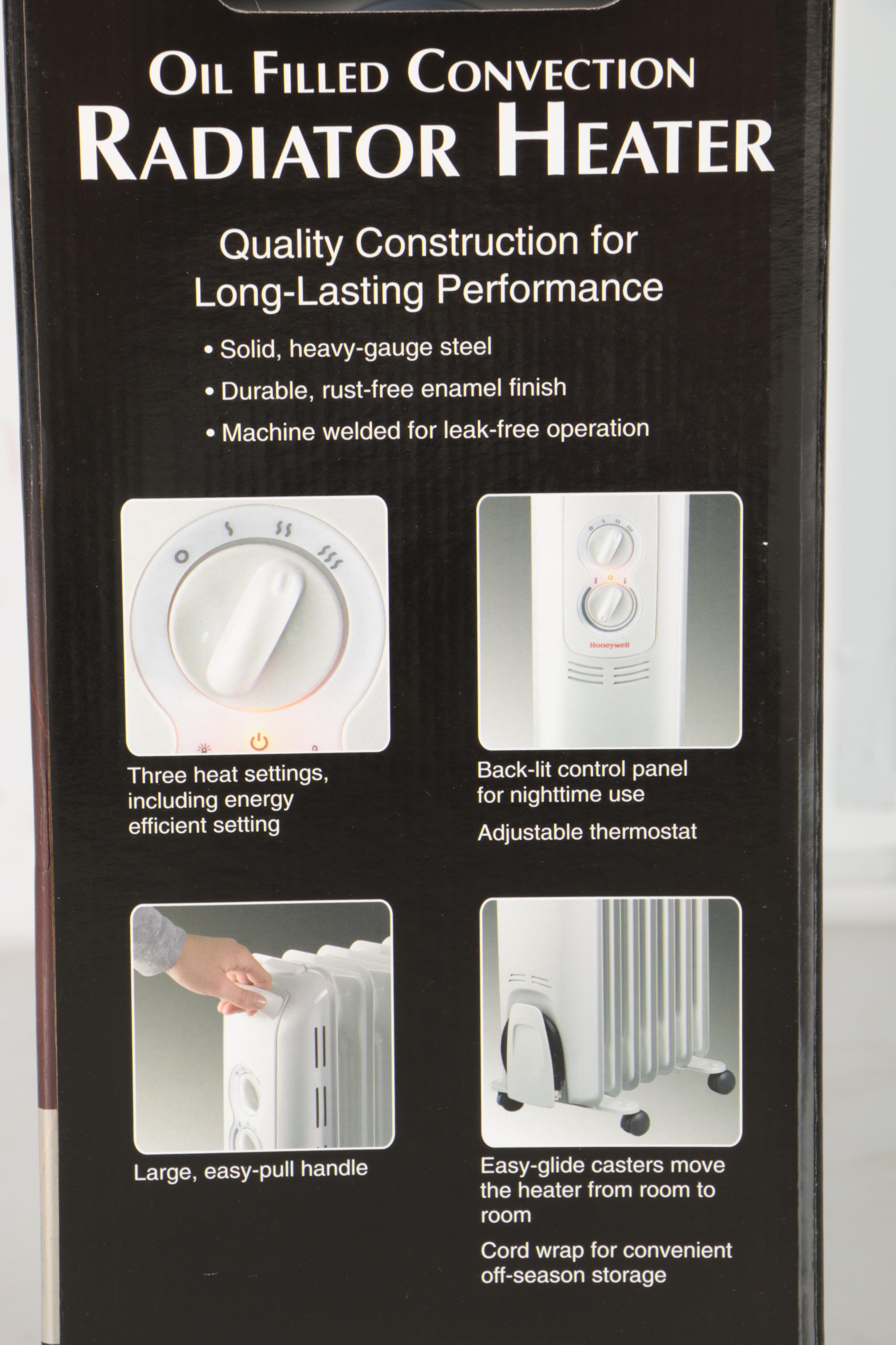 Honeywell "Oil Filled Convection" Radiator Heater