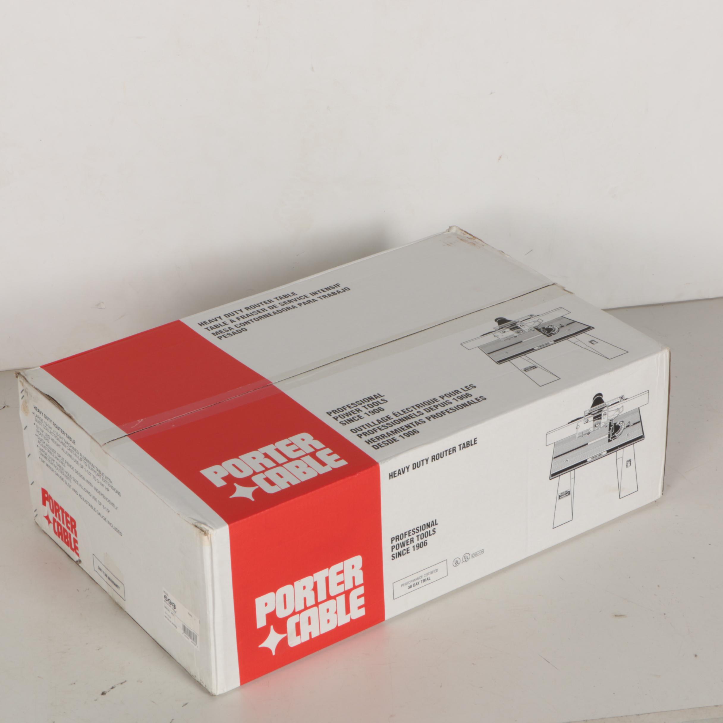 Porter Cable Router Table