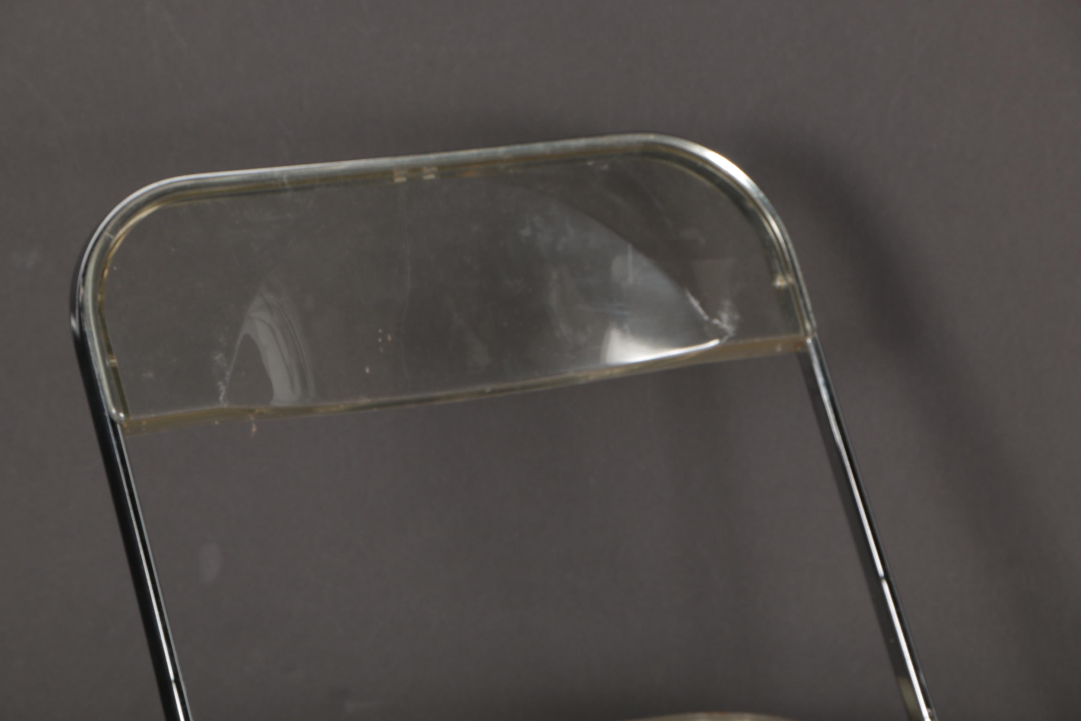 "Plia" Chairs by Anonima Castelli