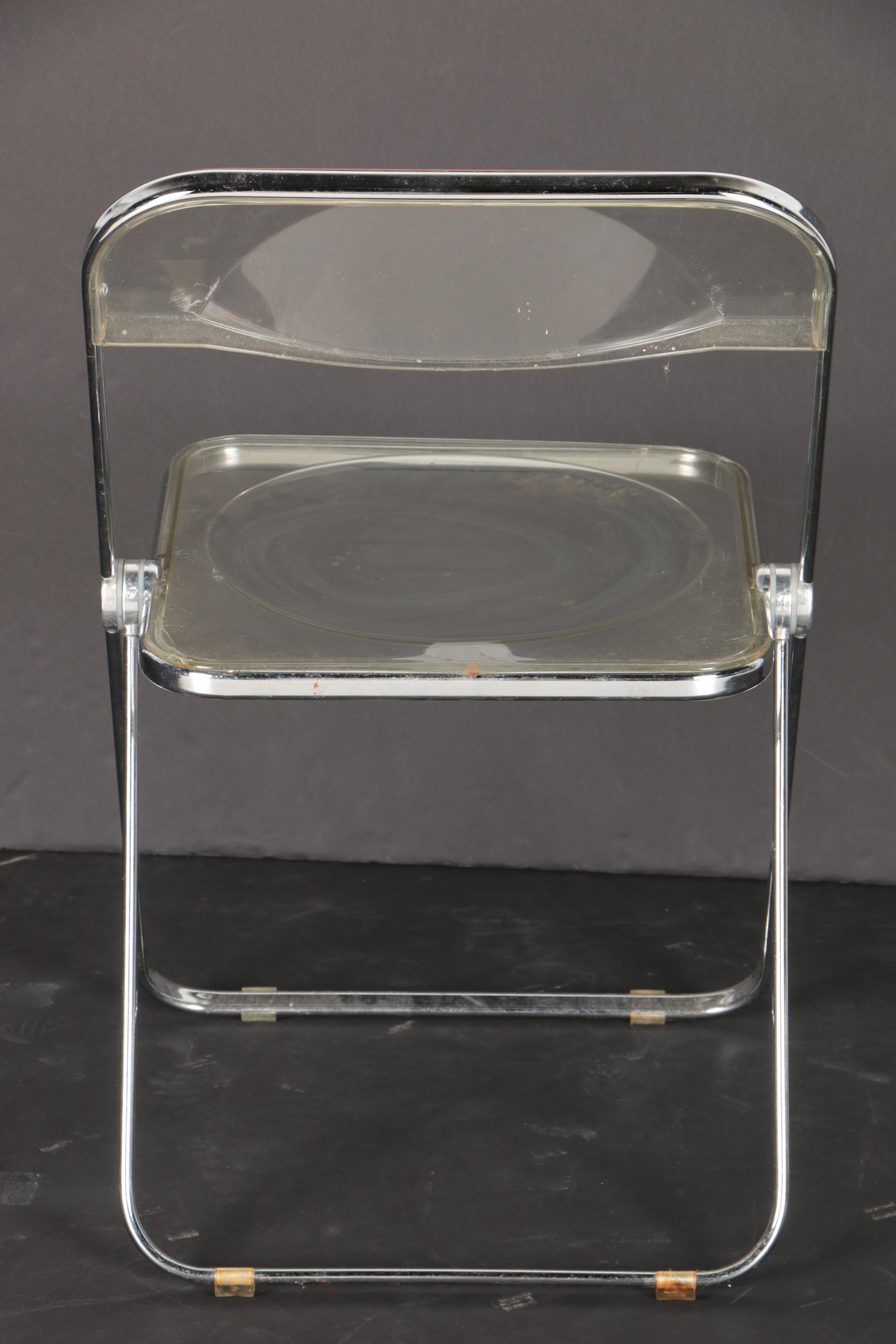 "Plia" Chairs by Anonima Castelli