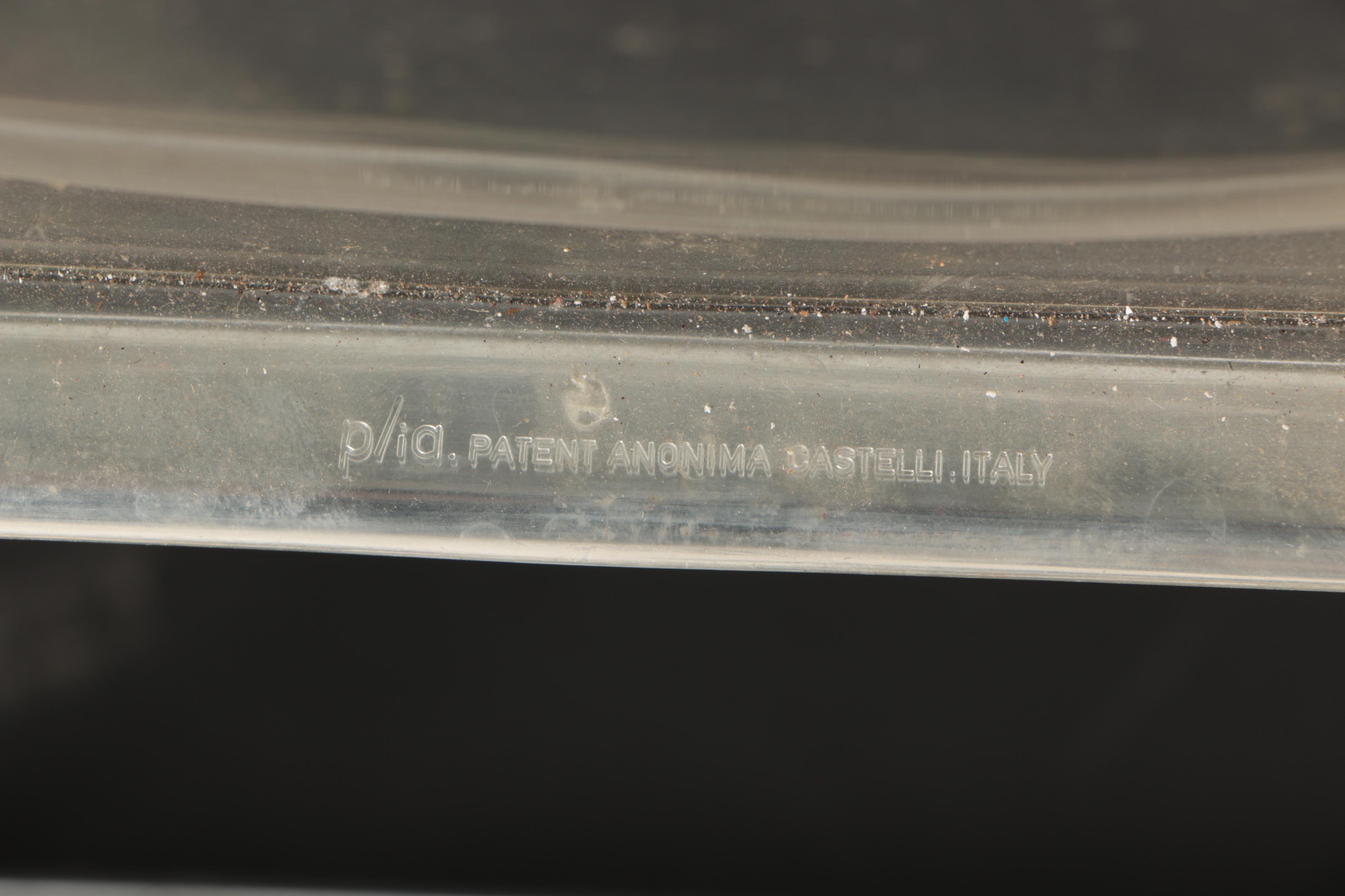 "Plia" Chairs by Anonima Castelli