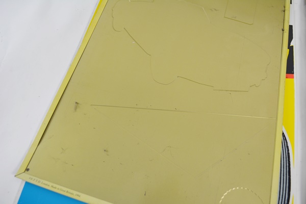 Five Vintage Race Car Tin Signs