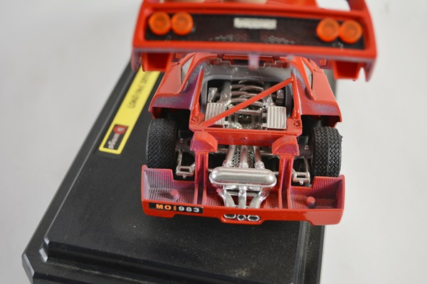 Four Die-Cast Model Cars