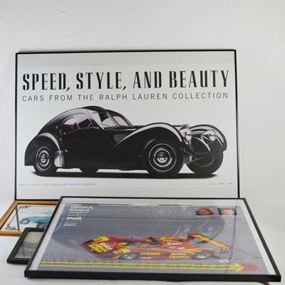 Aston Martin and Other Race Car Posters