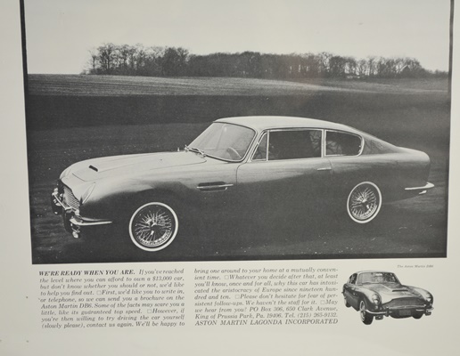 Aston Martin and Other Race Car Posters