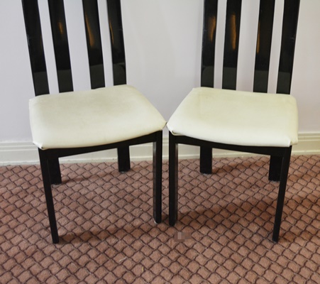 Two Art Deco Style Side Chairs