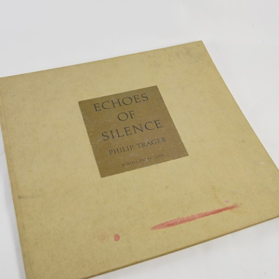 Philip Trager "Echoes of Silence" Hardcover Book