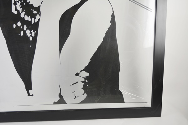 Image Transfer Onto Acrylic After Audrey Hepburn Photograph