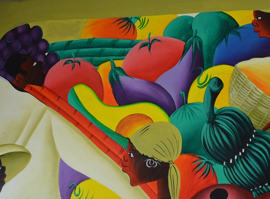 Caribbean Modern Painting on Canvas