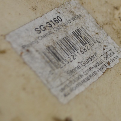 Playing Cherub Garden Statue