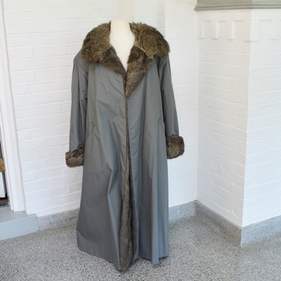 Grey Fox Reversible Long Women's Coat